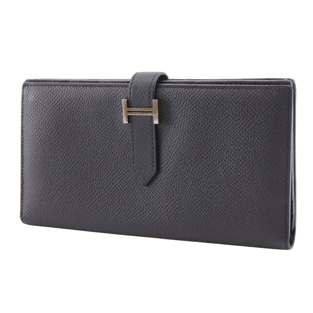 Hermes Hermes Hermès BEARN SOUFFLET Veau Epsom Long Wallet Leather Long Wallet Stamp X (2016) DUTY FREE for USA Size ONE SIZE - 2 Thumbnail