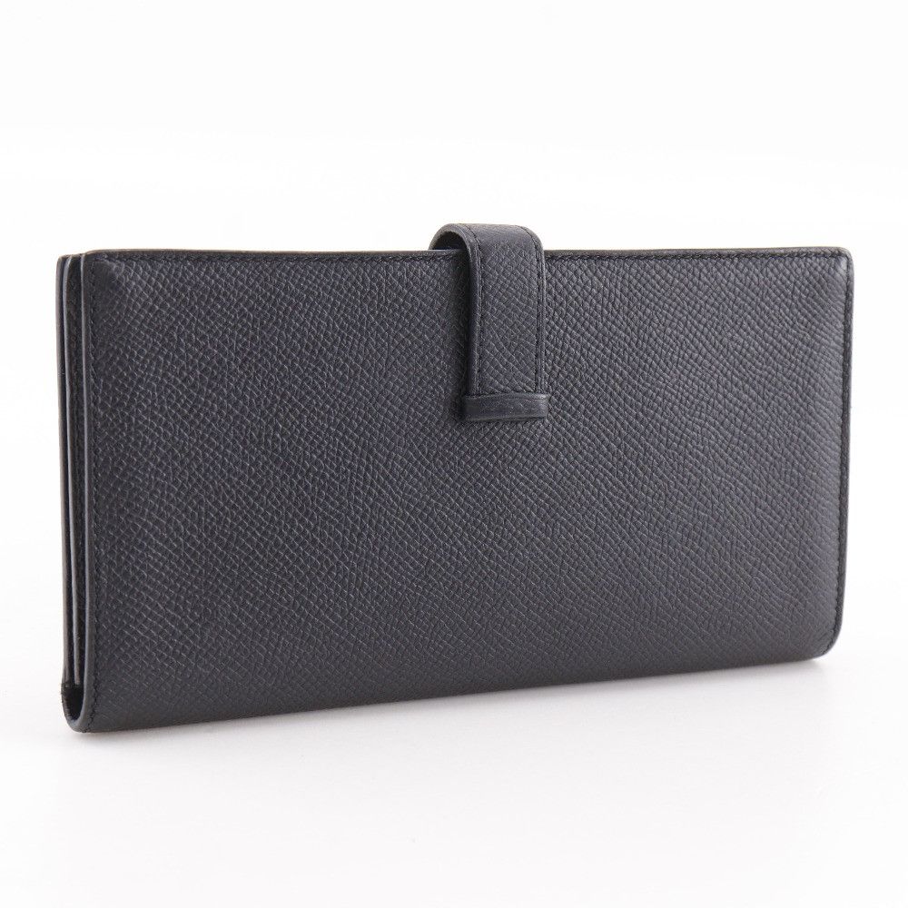 Hermes Hermes Hermès BEARN SOUFFLET Veau Epsom Long Wallet Leather Long Wallet Stamp X (2016) DUTY FREE for USA Size ONE SIZE - 3 Thumbnail
