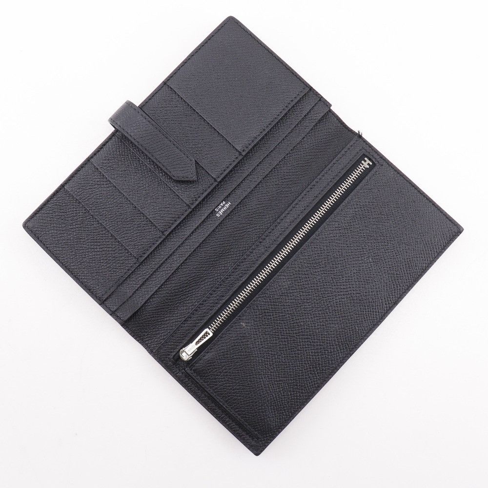 Hermes Hermes Hermès BEARN SOUFFLET Veau Epsom Long Wallet Leather Long Wallet Stamp X (2016) DUTY FREE for USA Size ONE SIZE - 6 Thumbnail