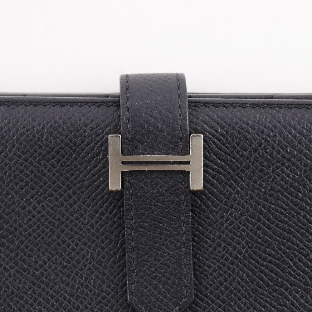 Hermes Hermes Hermès BEARN SOUFFLET Veau Epsom Long Wallet Leather Long Wallet Stamp X (2016) DUTY FREE for USA Size ONE SIZE - 19 Thumbnail