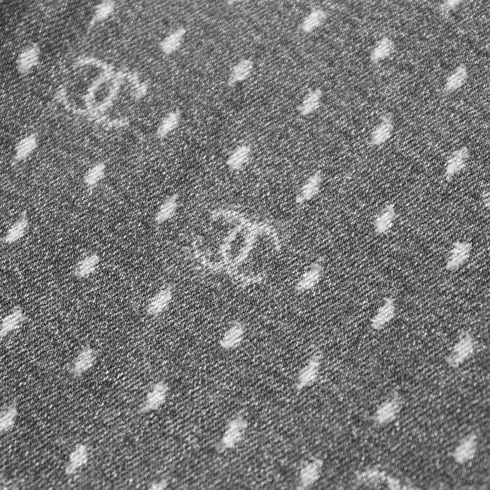 Chanel Chanel Chanel Signature Logo Dot Stretch Denim Jeans Textile Jeans P74514 DUTY FREE for USA Size ONE SIZE - 15 Thumbnail