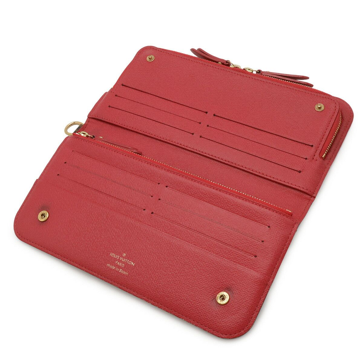 Louis Vuitton Louis Vuitton Louis Vuitton Portefeuille Insolite Monogram Long Wallet Textile Long Wallet M66701 DUTY FREE for USA Size ONE SIZE - 5 Thumbnail