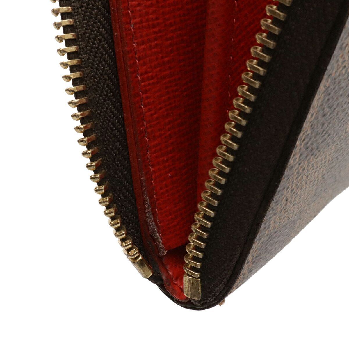 Louis Vuitton Louis Vuitton Louis Vuitton Portefeuille Clemence Damier Long Wallet Textile Long Wallet N60534 DUTY FREE for USA Size ONE SIZE - 9 Thumbnail