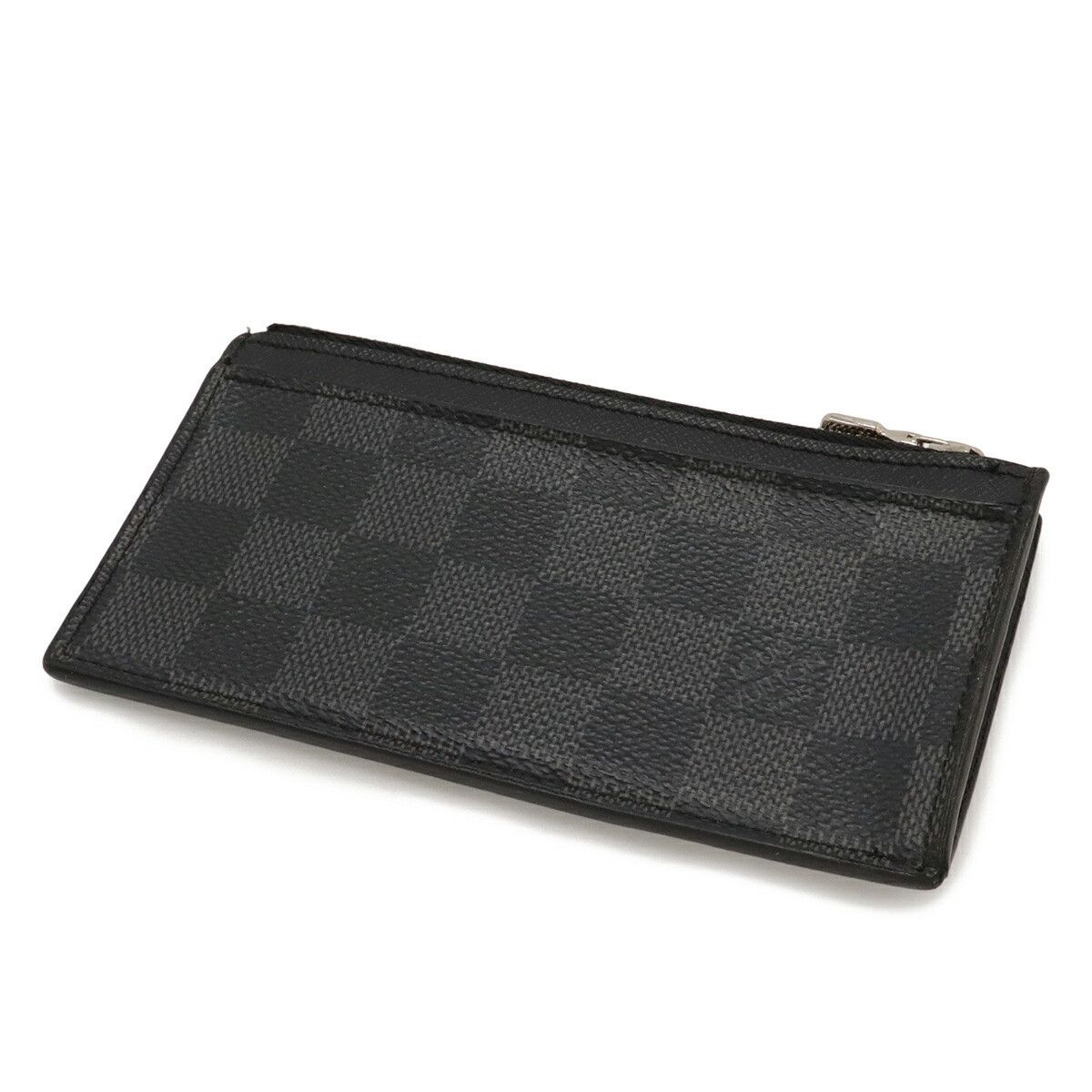 Louis Vuitton Louis Vuitton Louis Vuitton Coin Card Holder Damier Graphite Card Case Textile Coin Case N64038 DUTY FREE for USA Size ONE SIZE - 2 Thumbnail