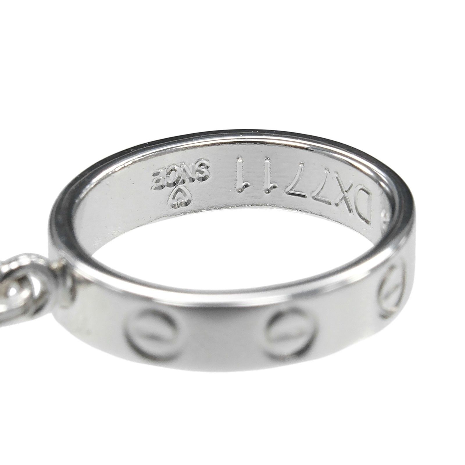Cartier Cartier Cartier Baby Love Au750 White Gold Pendant Precious Metal Pendant DUTY FREE for USA Size ONE SIZE - 4 Thumbnail