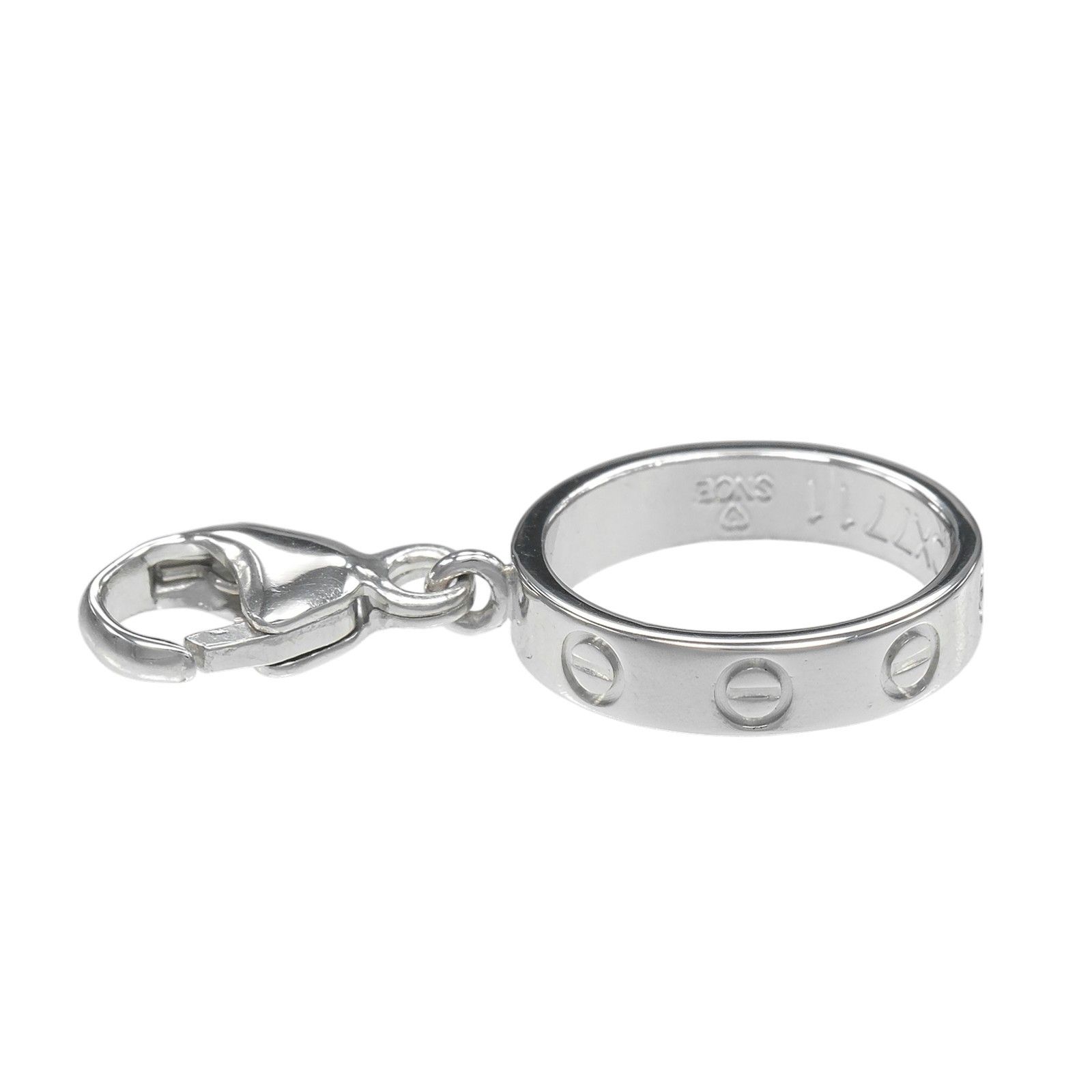 Cartier Cartier Cartier Baby Love Au750 White Gold Pendant Precious Metal Pendant DUTY FREE for USA Size ONE SIZE - 6 Thumbnail