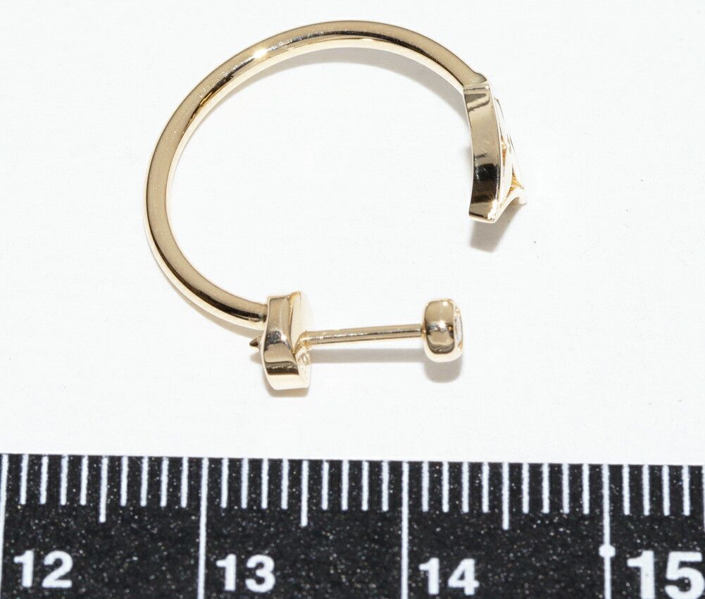 Louis Vuitton Louis Vuitton Louis Vuitton Monogram Idylle Au750 Diamond Single Earring Precious Metal Earrings Q96332 DUTY FREE for USA Size ONE SIZE - 3 Thumbnail