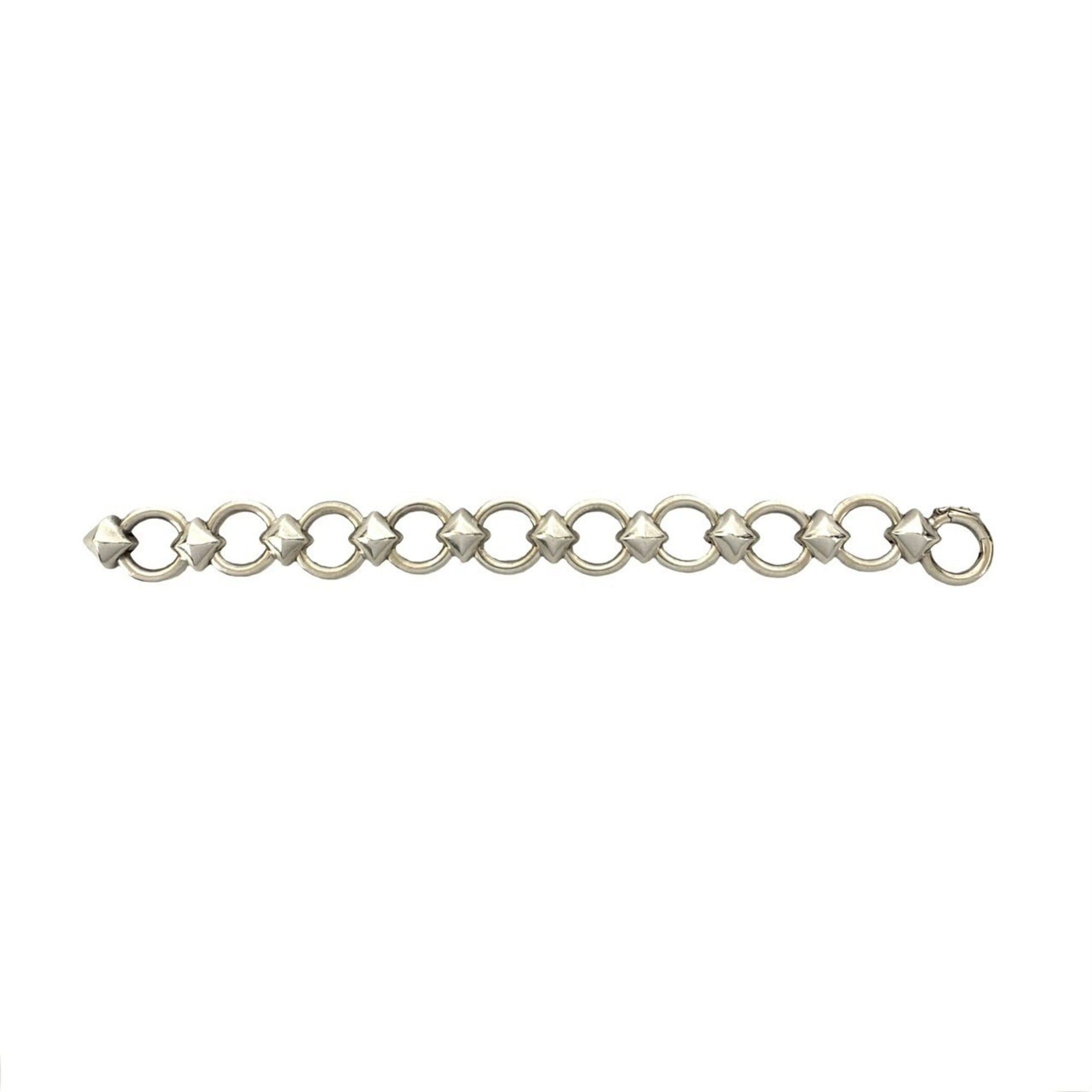 Hermes HERMES Lancelot Bracelet, 925 Sterling Silver, Bangle, Men's, 21165 Size ONE SIZE - 4 Thumbnail