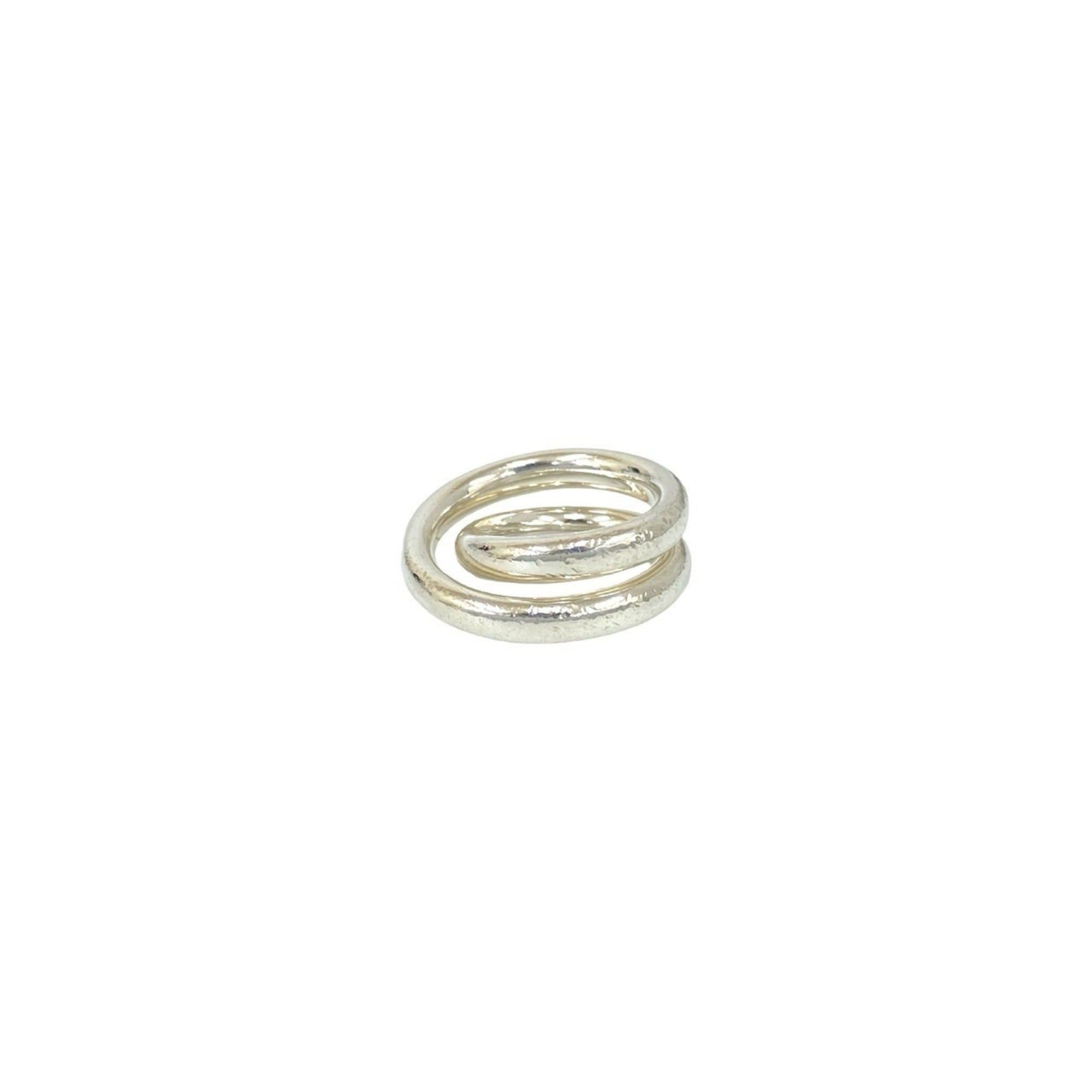Hermes HERMES Vertige Silver 925 Ring, Size 8, Women's, 36907 Size ONE SIZE - 3 Thumbnail