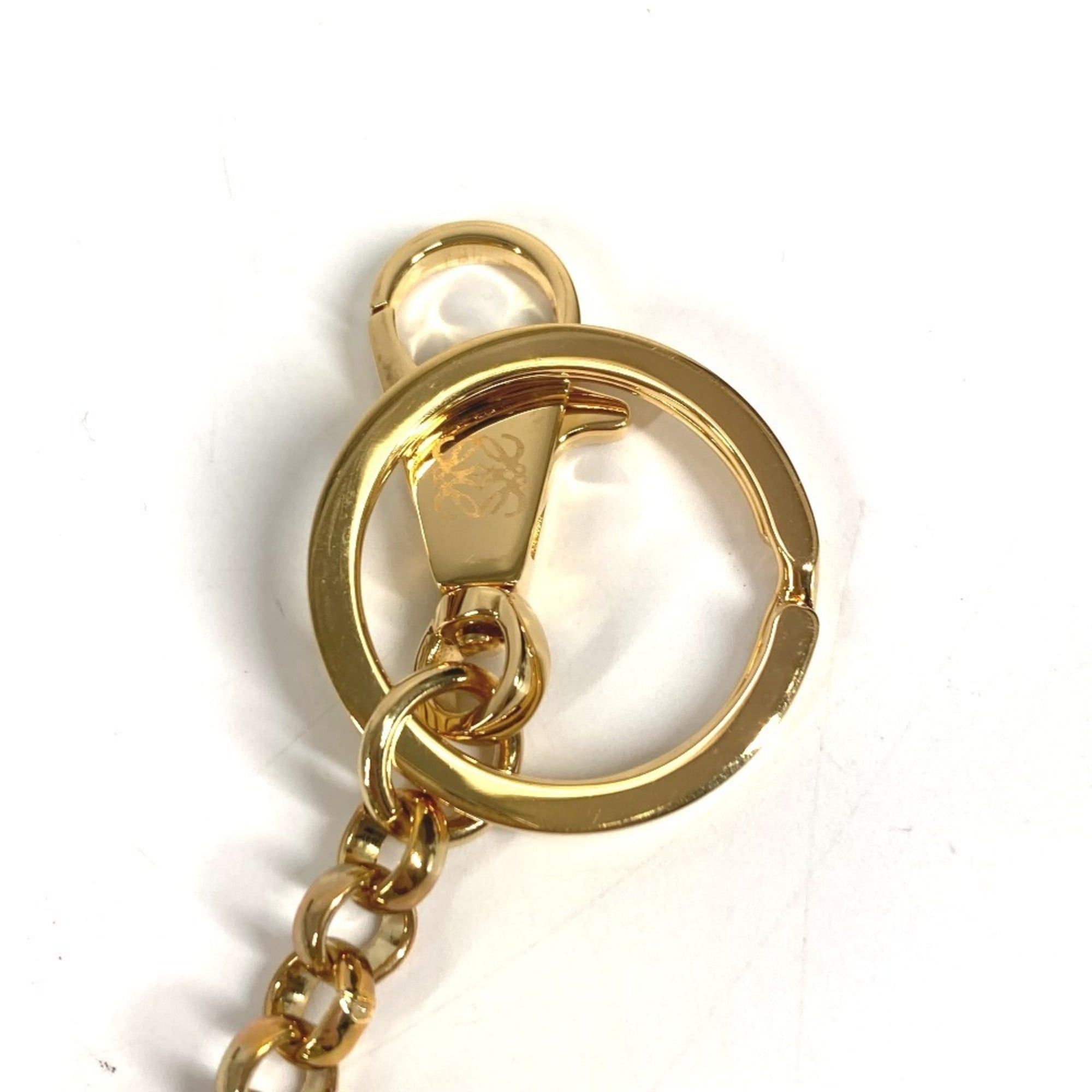 Loewe LOEWE Amazona Anagram Logo Charm, Accessory Bag Keychain, Leather, Men's/Women's, Green Size ONE SIZE - 5 Thumbnail