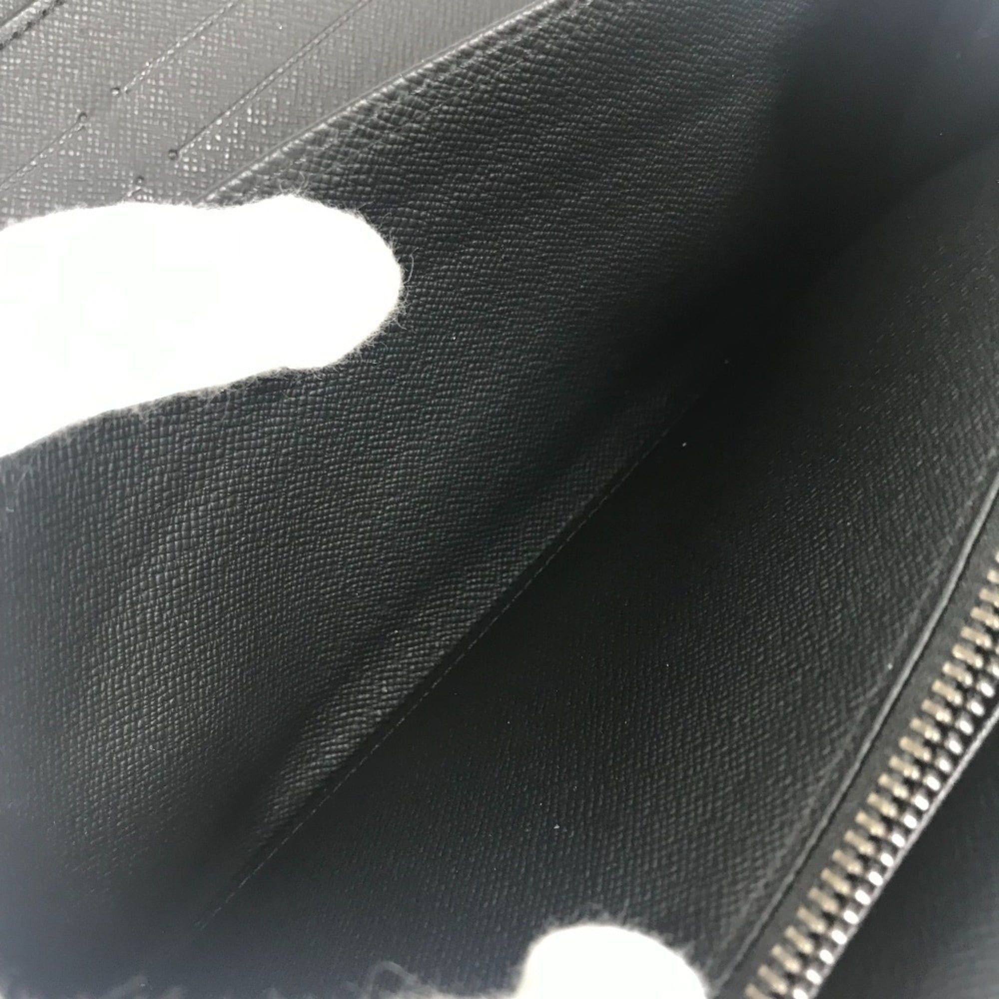 Louis Vuitton LOUIS VUITTON M82081 Monogram Eclipse Zippy Organizer NM Round Zipper Long Wallet in Canvas, Black for Men and Women Size ONE SIZE - 16 Thumbnail