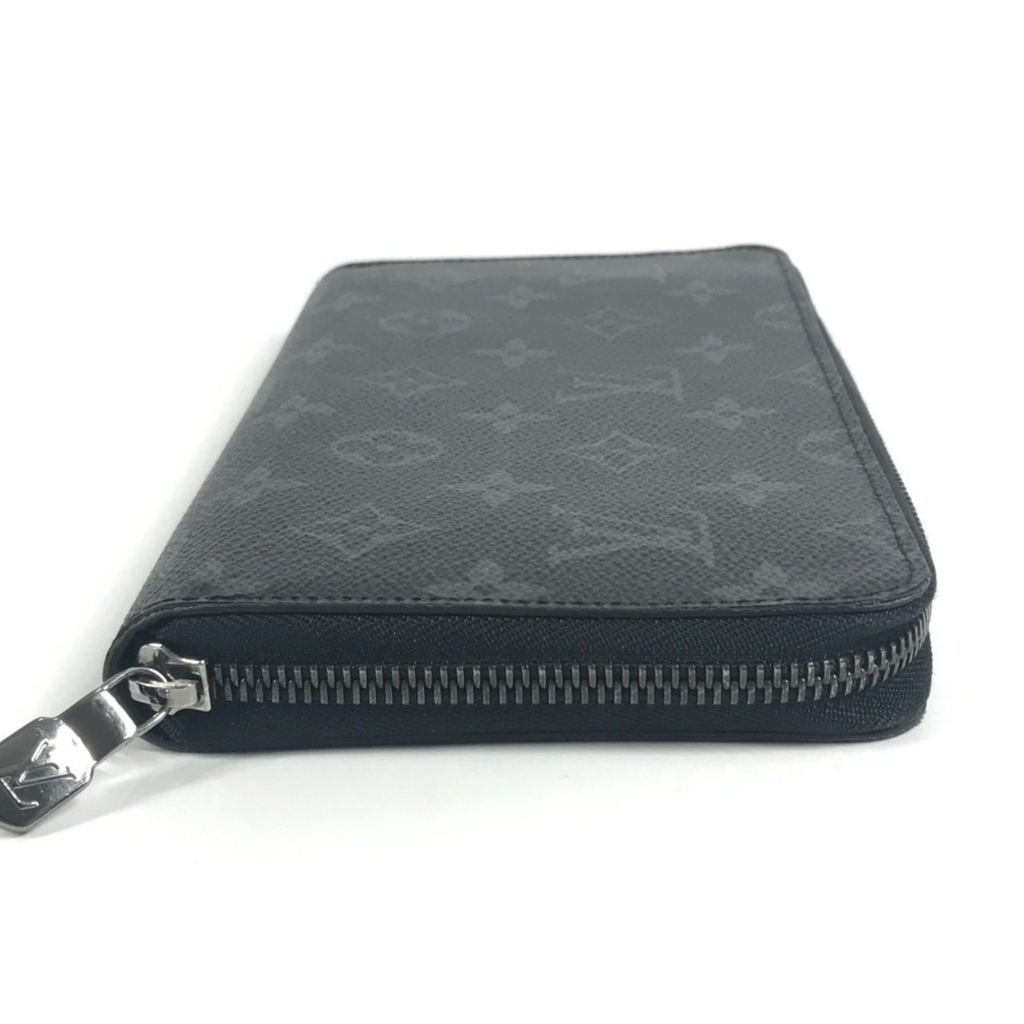 Louis Vuitton LOUIS VUITTON M82081 Monogram Eclipse Zippy Organizer NM Round Zipper Long Wallet in Canvas, Black for Men and Women Size ONE SIZE - 4 Thumbnail