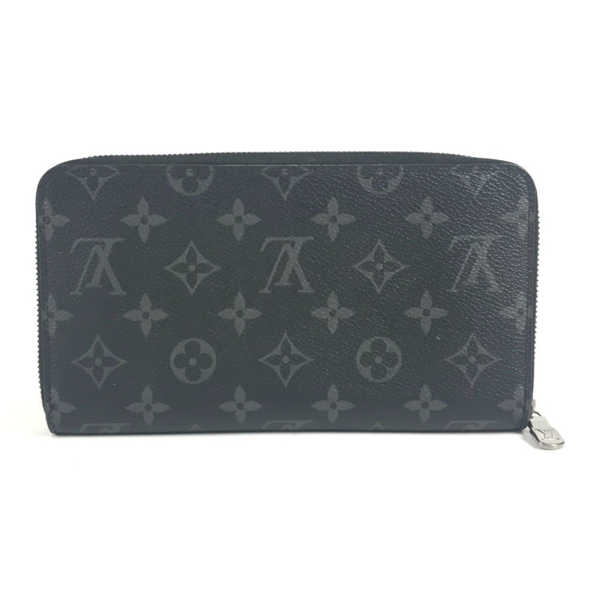 Louis Vuitton LOUIS VUITTON M82081 Monogram Eclipse Zippy Organizer NM Round Zipper Long Wallet in Canvas, Black for Men and Women Size ONE SIZE - 2 Thumbnail