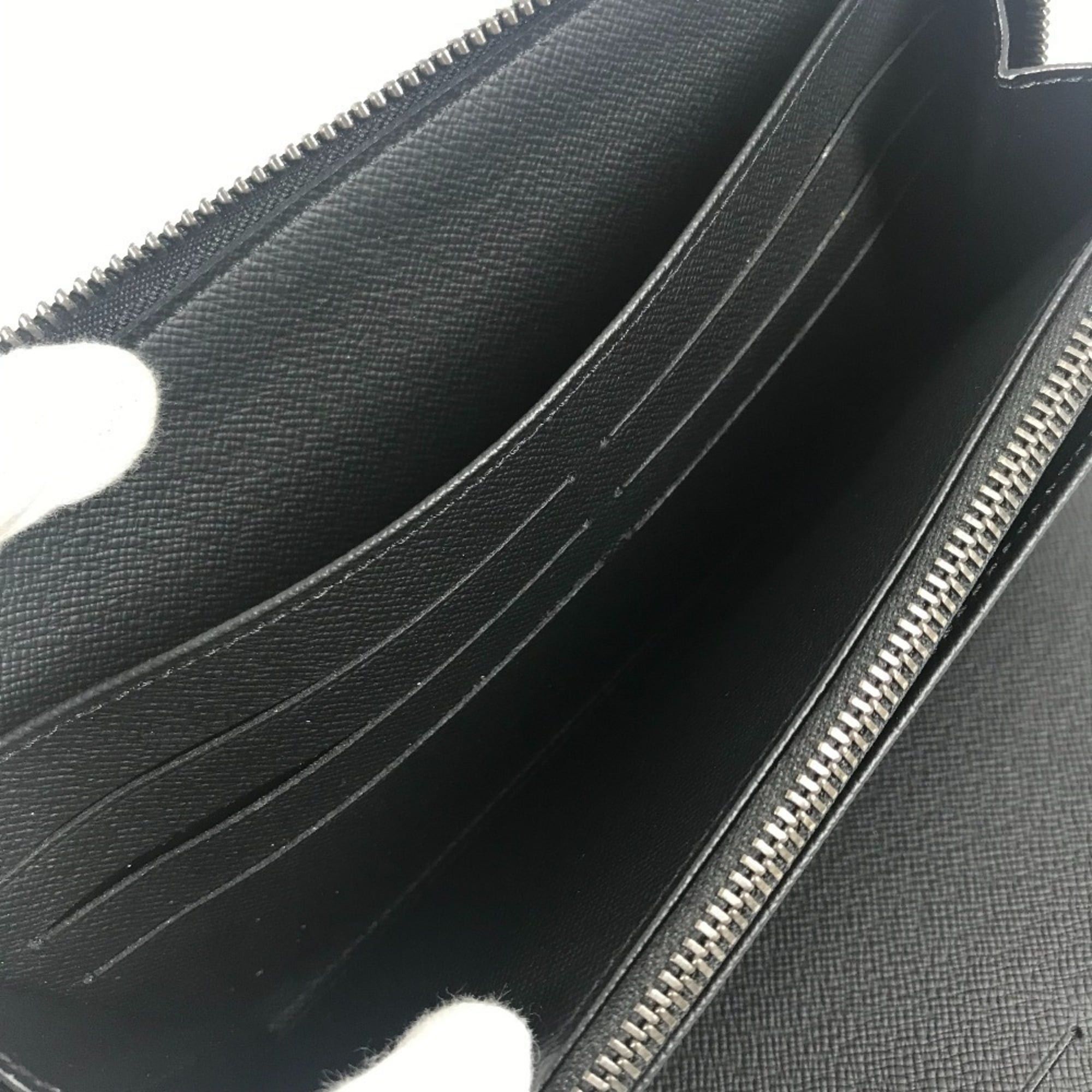 Louis Vuitton LOUIS VUITTON M82081 Monogram Eclipse Zippy Organizer NM Round Zipper Long Wallet in Canvas, Black for Men and Women Size ONE SIZE - 13 Thumbnail