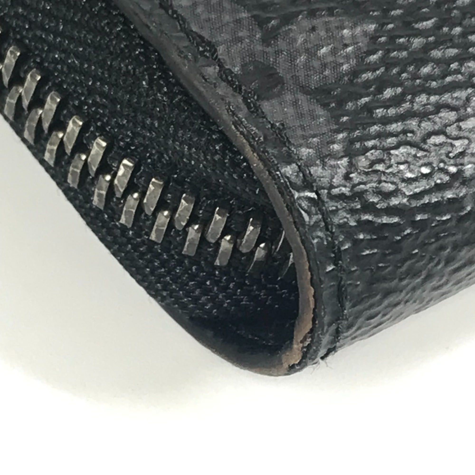 Louis Vuitton LOUIS VUITTON M82081 Monogram Eclipse Zippy Organizer NM Round Zipper Long Wallet in Canvas, Black for Men and Women Size ONE SIZE - 9 Thumbnail