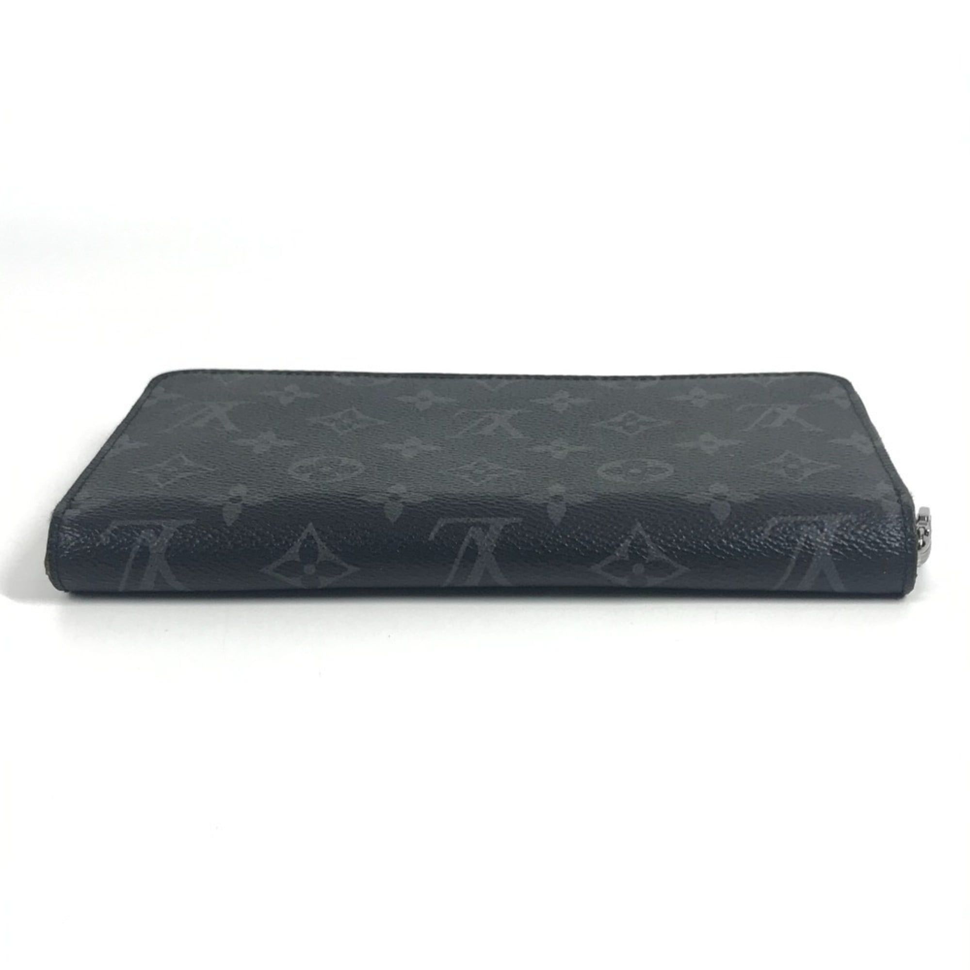 Louis Vuitton LOUIS VUITTON M82081 Monogram Eclipse Zippy Organizer NM Round Zipper Long Wallet in Canvas, Black for Men and Women Size ONE SIZE - 6 Thumbnail