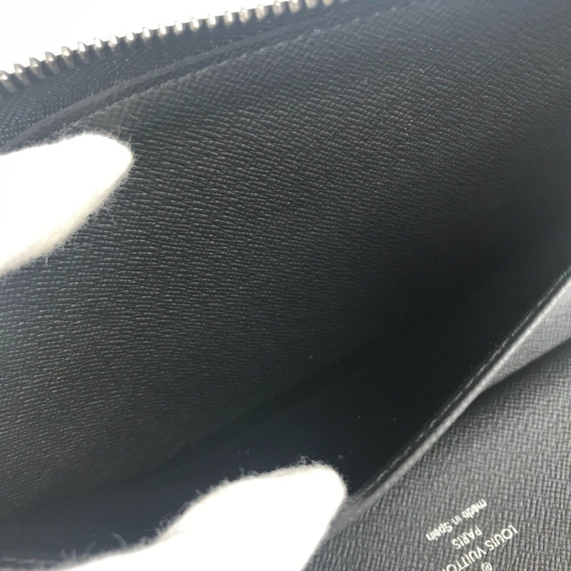 Louis Vuitton LOUIS VUITTON M82081 Monogram Eclipse Zippy Organizer NM Round Zipper Long Wallet in Canvas, Black for Men and Women Size ONE SIZE - 14 Thumbnail