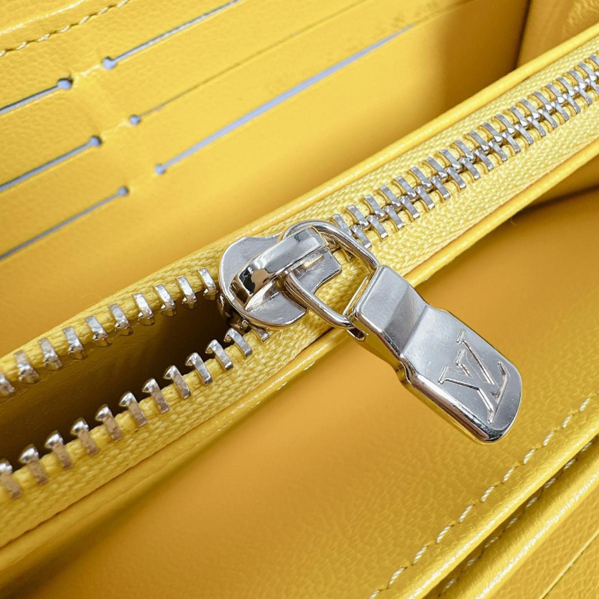 Louis Vuitton Louis Vuitton Monogram Empreinte Zippy Wallet M13699 Yellow Size ONE SIZE - 13 Thumbnail