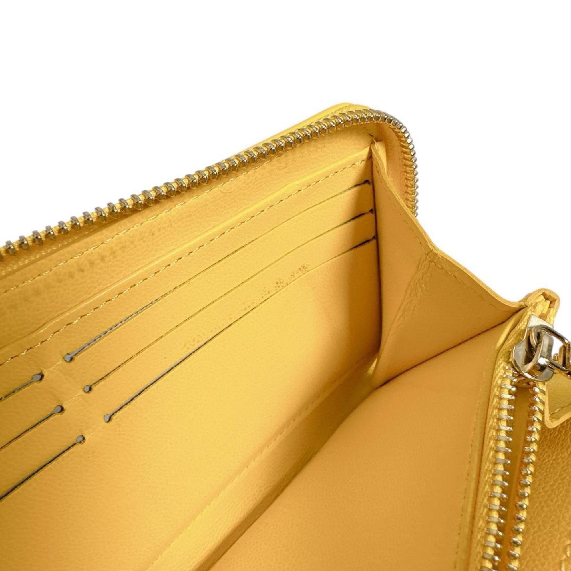 Louis Vuitton Louis Vuitton Monogram Empreinte Zippy Wallet M13699 Yellow Size ONE SIZE - 15 Thumbnail