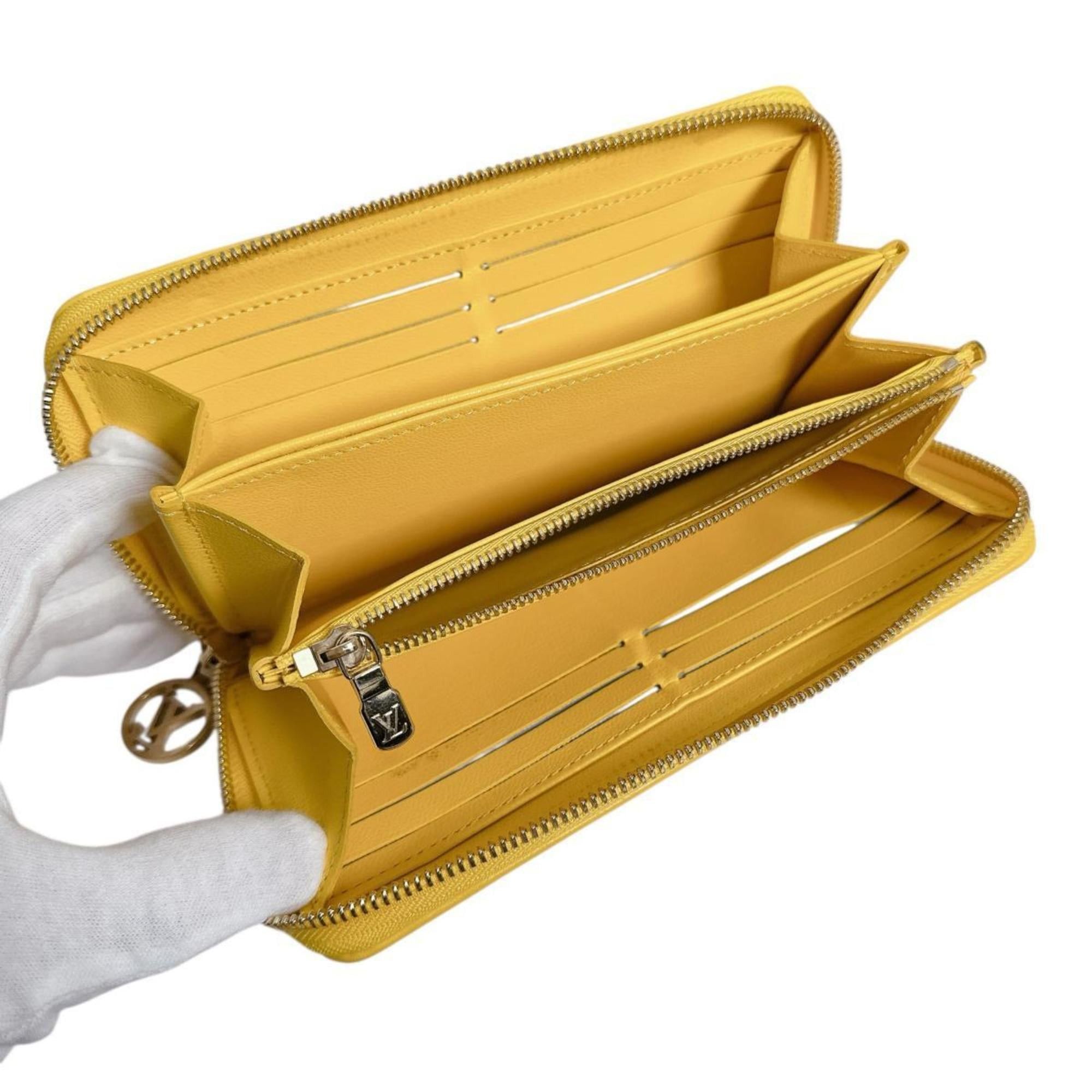 Louis Vuitton Louis Vuitton Monogram Empreinte Zippy Wallet M13699 Yellow Size ONE SIZE - 10 Thumbnail