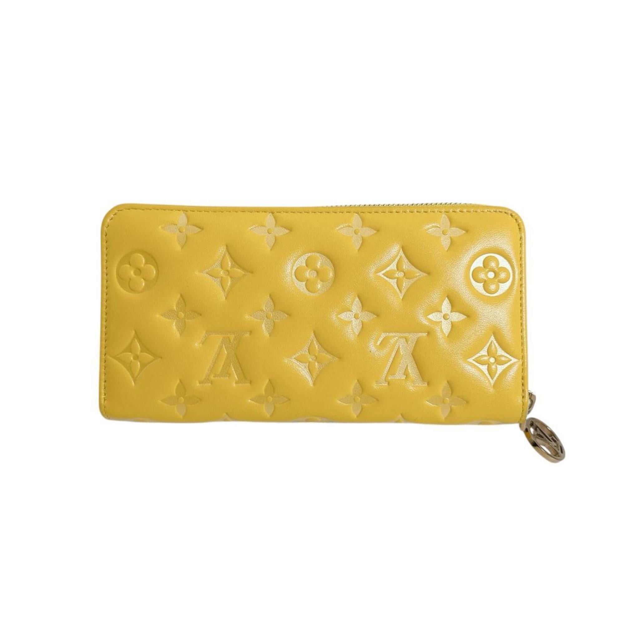 Louis Vuitton Louis Vuitton Monogram Empreinte Zippy Wallet M13699 Yellow Size ONE SIZE - 2 Thumbnail