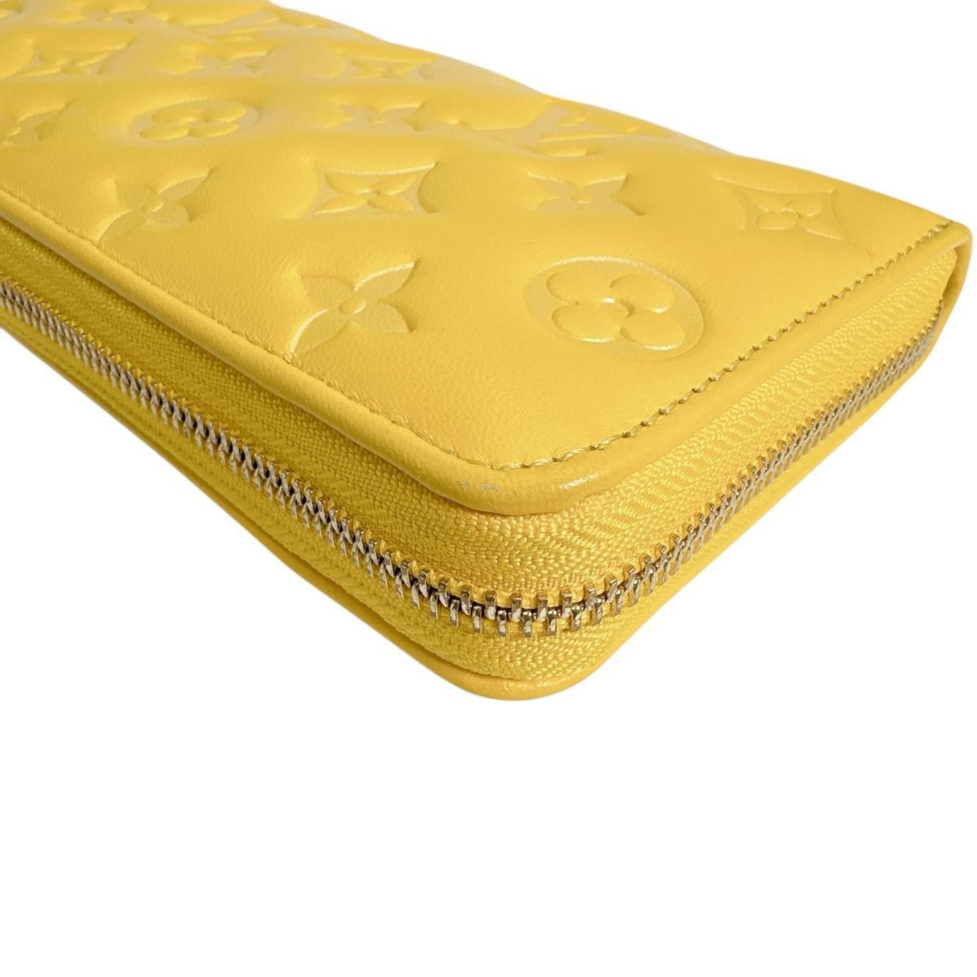Louis Vuitton Louis Vuitton Monogram Empreinte Zippy Wallet M13699 Yellow Size ONE SIZE - 8 Thumbnail