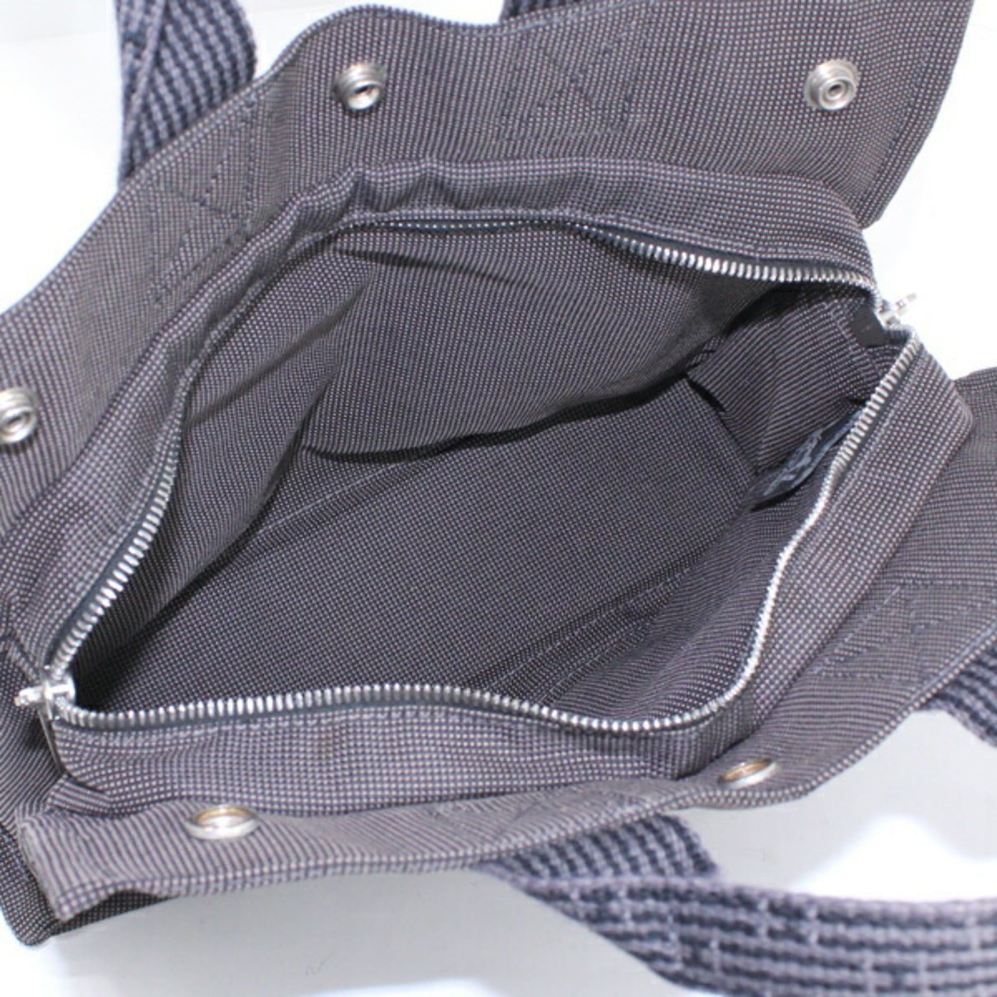 Hermes Hermès Air Line PM Tote Handbag, Gray, Men's/Women's, HERMES Canvas T6113 Size ONE SIZE - 12 Thumbnail