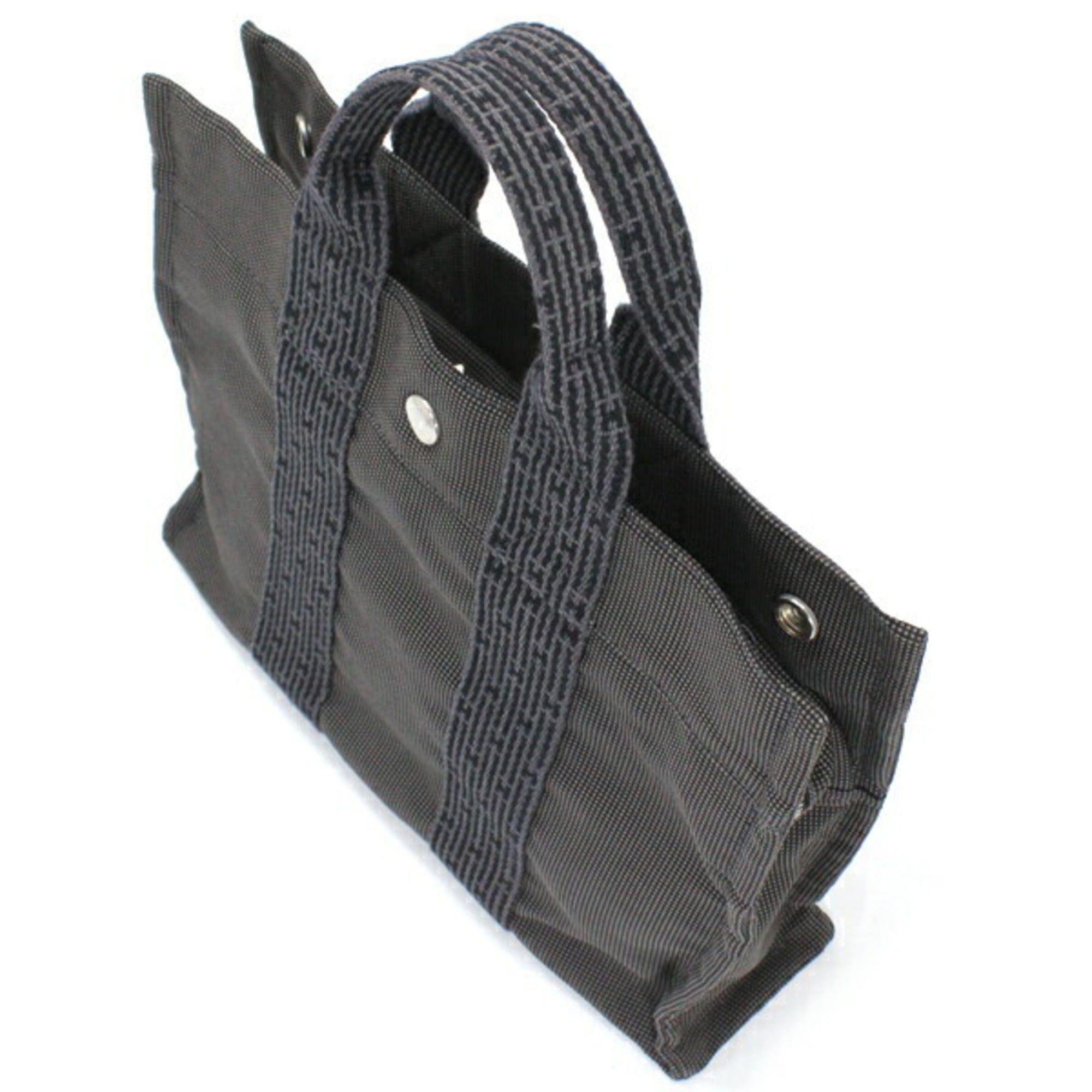 Hermes Hermès Air Line PM Tote Handbag, Gray, Men's/Women's, HERMES Canvas T6113 Size ONE SIZE - 3 Thumbnail