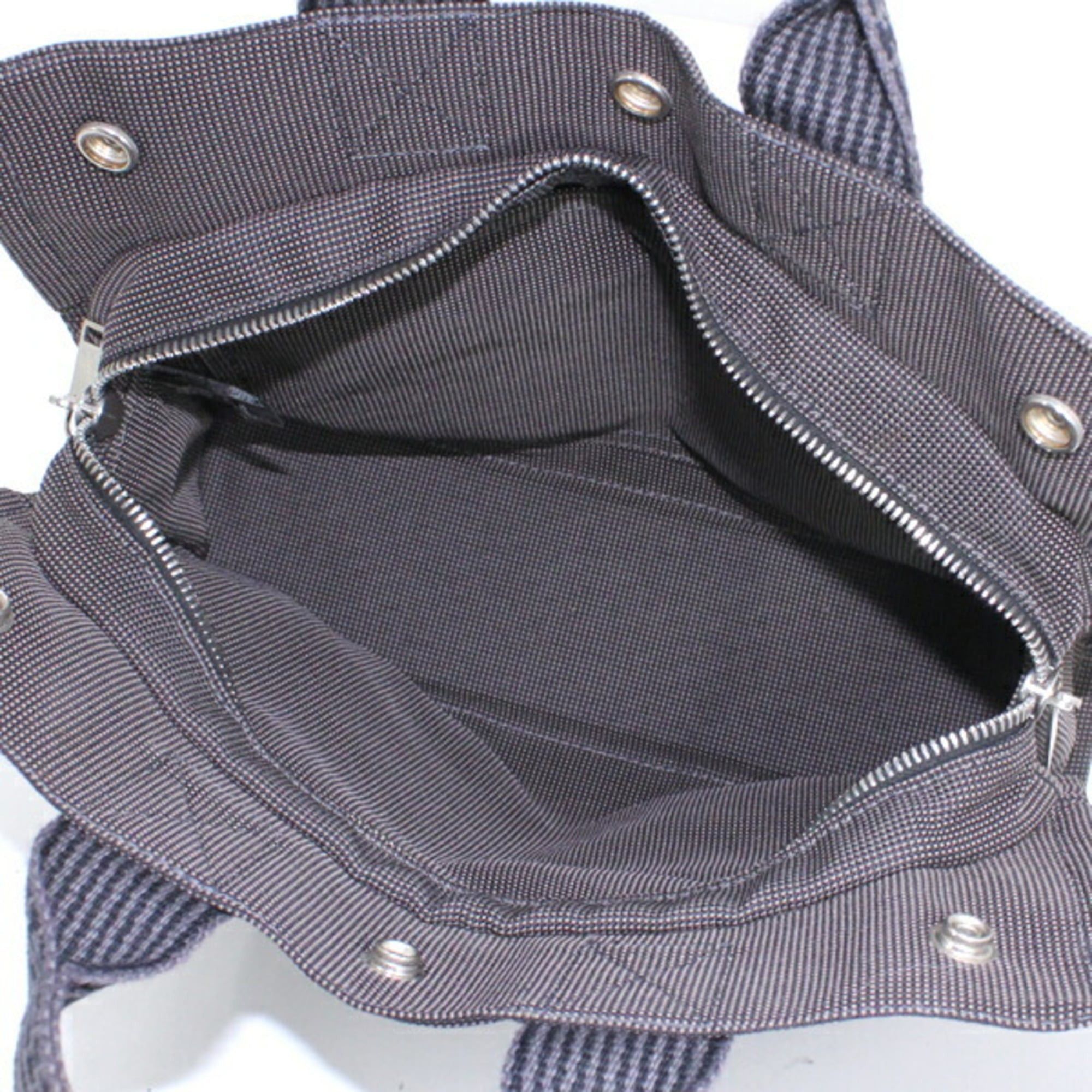 Hermes Hermès Air Line PM Tote Handbag, Gray, Men's/Women's, HERMES Canvas T6113 Size ONE SIZE - 11 Thumbnail