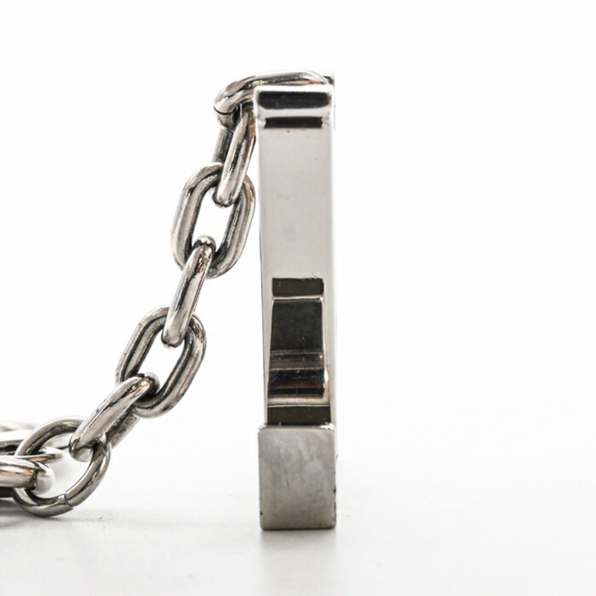 Louis Vuitton Louis Vuitton Porte-Clés Initial LV Keychain Key Ring Monogram Silver M65071 Size ONE SIZE - 7 Thumbnail