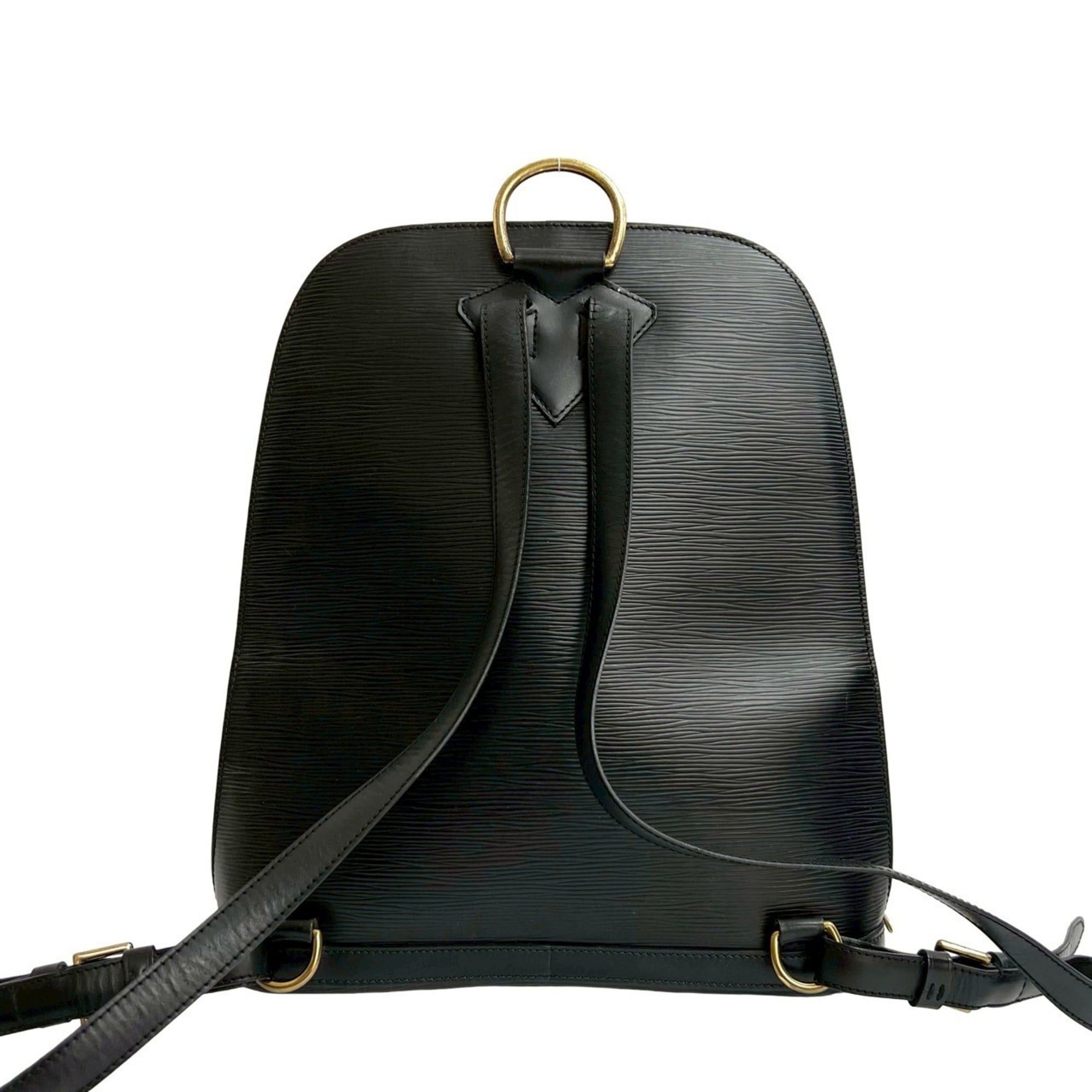 Louis Vuitton LOUIS VUITTON Cobran Epi Leather Backpack/Daypack in Noir, 274-3 Size ONE SIZE - 3 Thumbnail