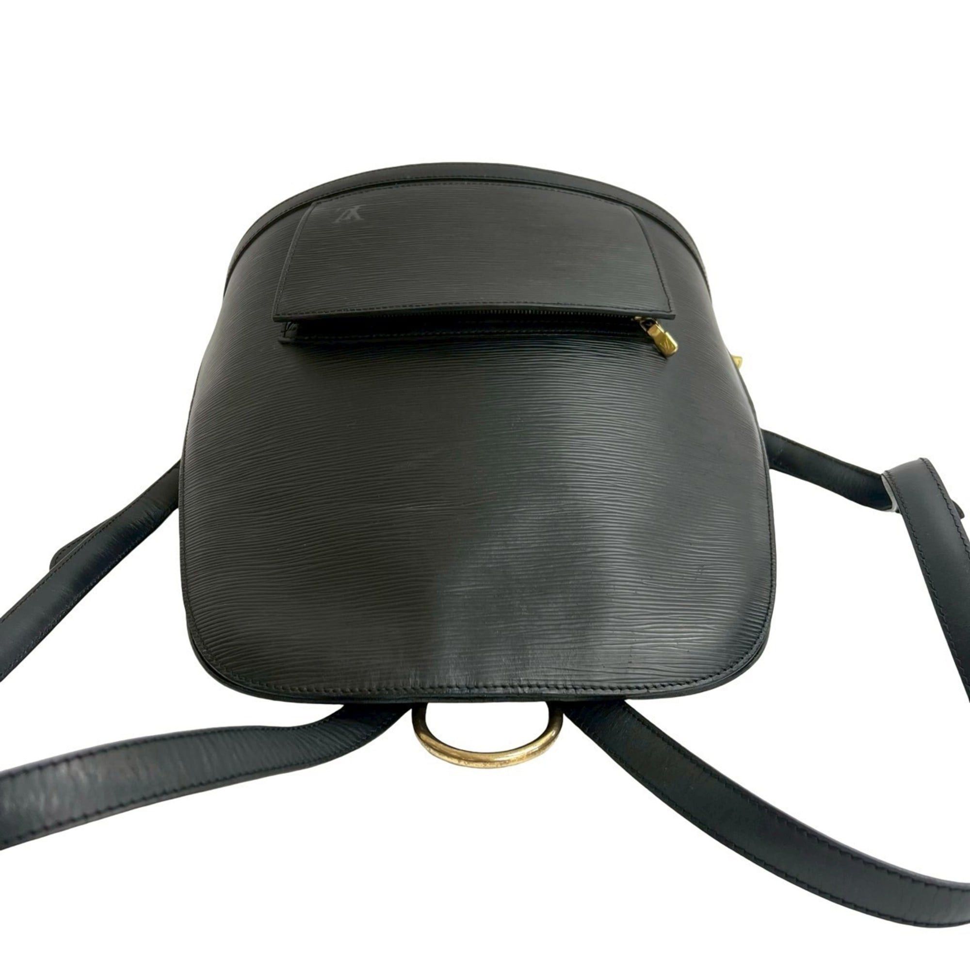 Louis Vuitton LOUIS VUITTON Cobran Epi Leather Backpack/Daypack in Noir, 274-3 Size ONE SIZE - 4 Thumbnail