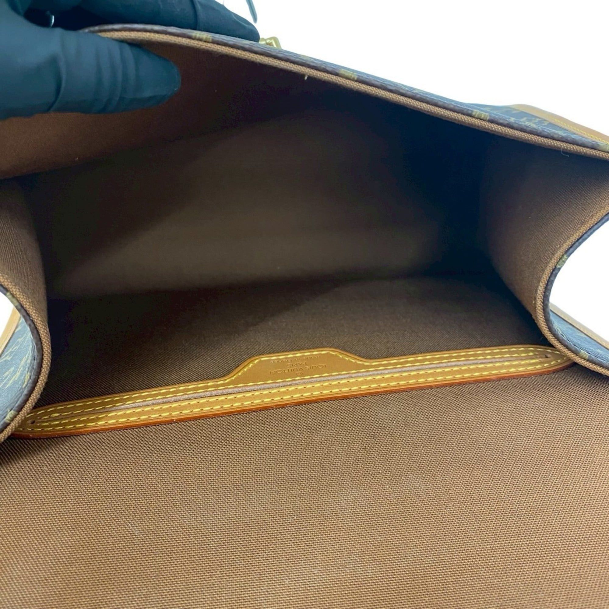 Louis Vuitton LOUIS VUITTON Bel Air Monogram Leather 2-Way Handbag/Shoulder Bag, Brown, 18018 Size ONE SIZE - 9 Thumbnail