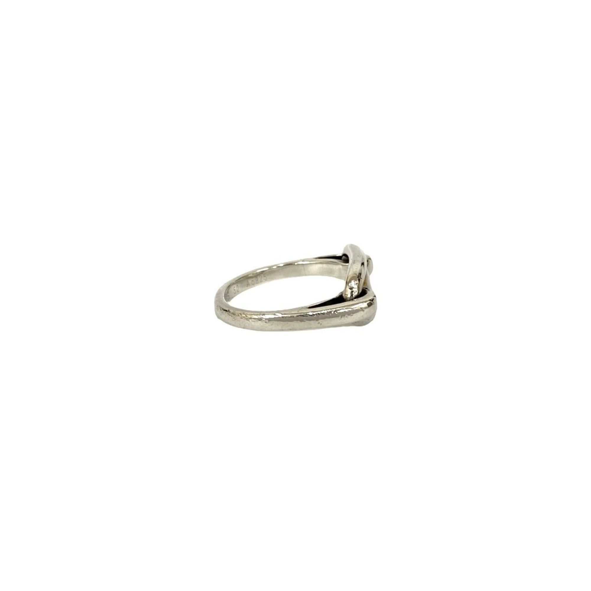 Hermes HERMES Chaine d'Ancre Ring, 925 Sterling Silver, Size 9, Women's, 20821 Size ONE SIZE - 4 Thumbnail