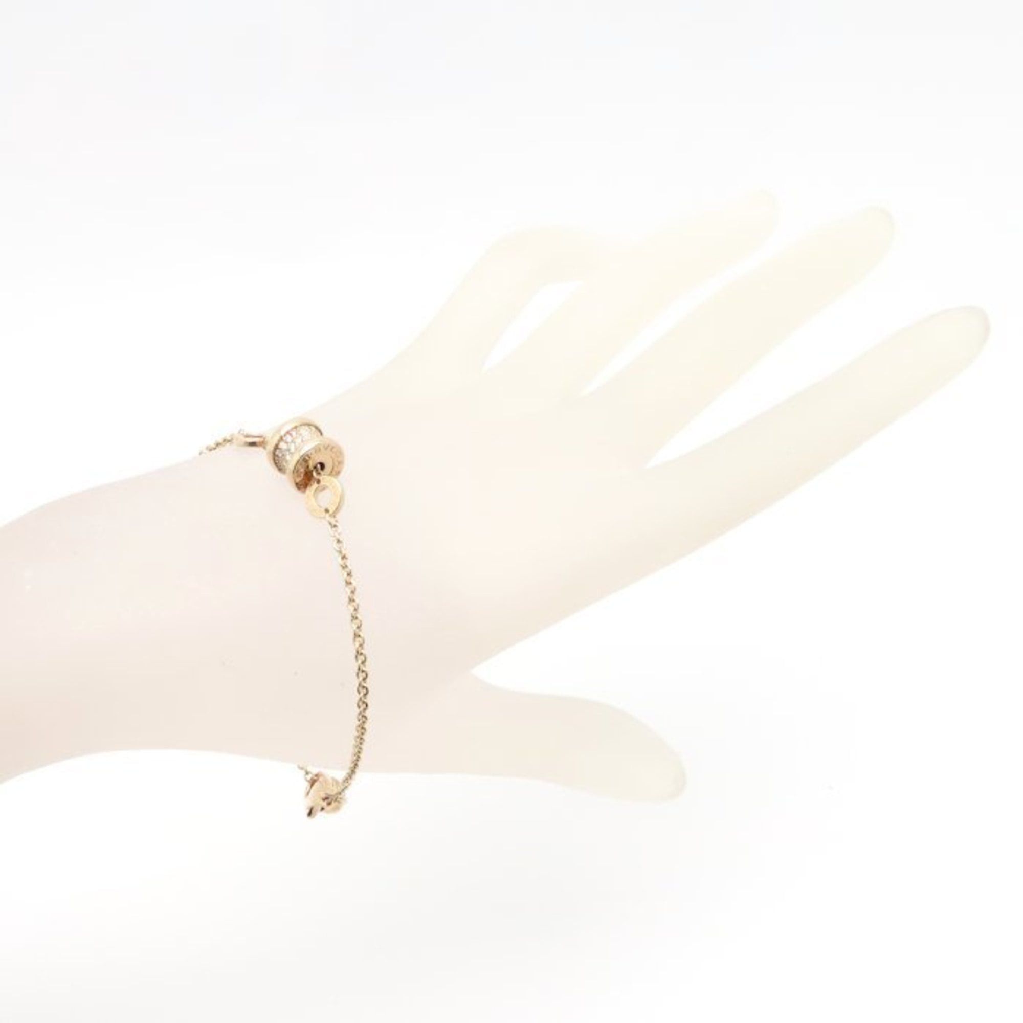 Bvlgari BVLGARI B.zero1 Element Bracelet with Diamonds in 18K White Gold for Women, 295040 Size ONE SIZE - 3 Thumbnail