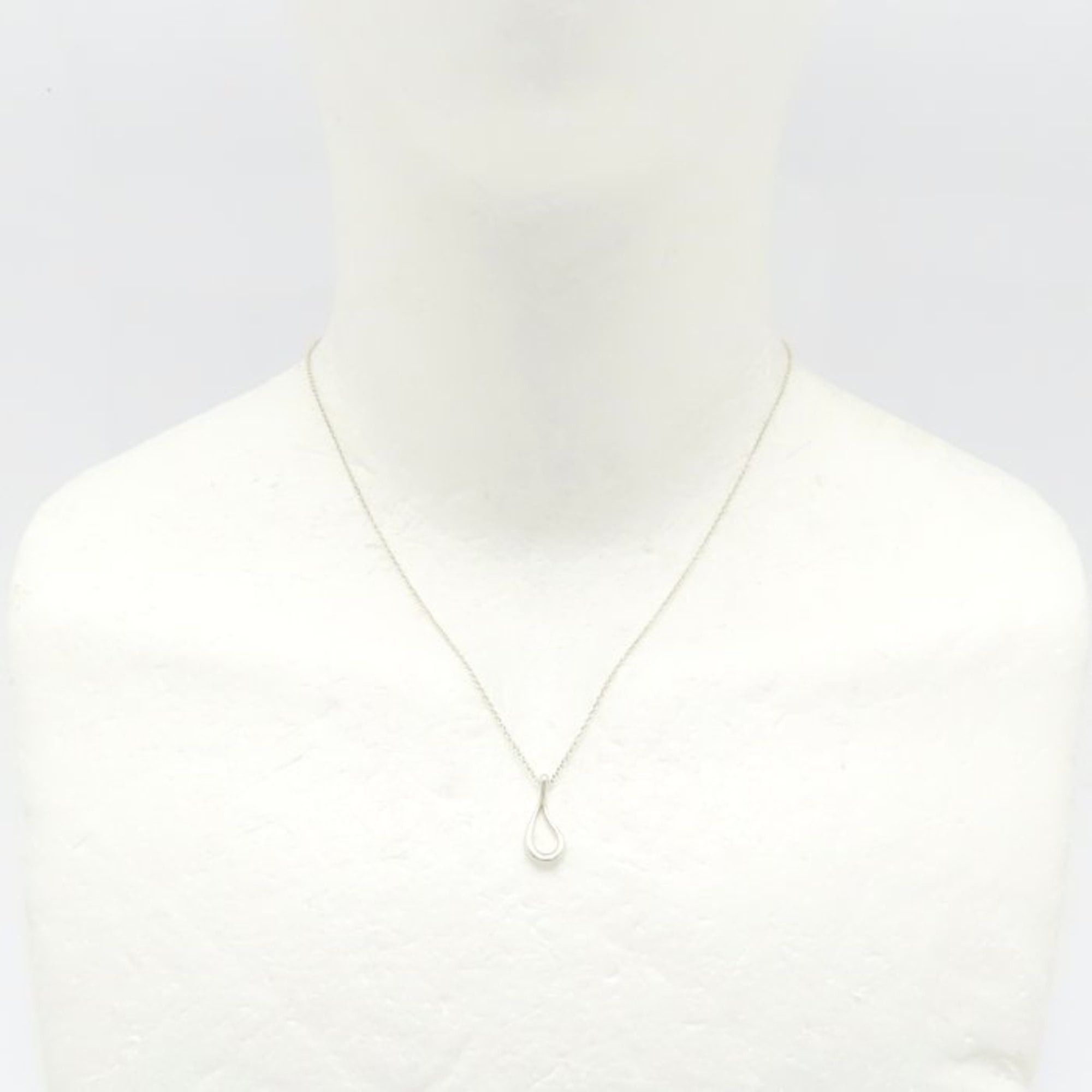 Tiffany & Co. TIFFANY & Co. Tiffany Open Teardrop Necklace in SV925 for Women, 295027 Size ONE SIZE - 3 Thumbnail