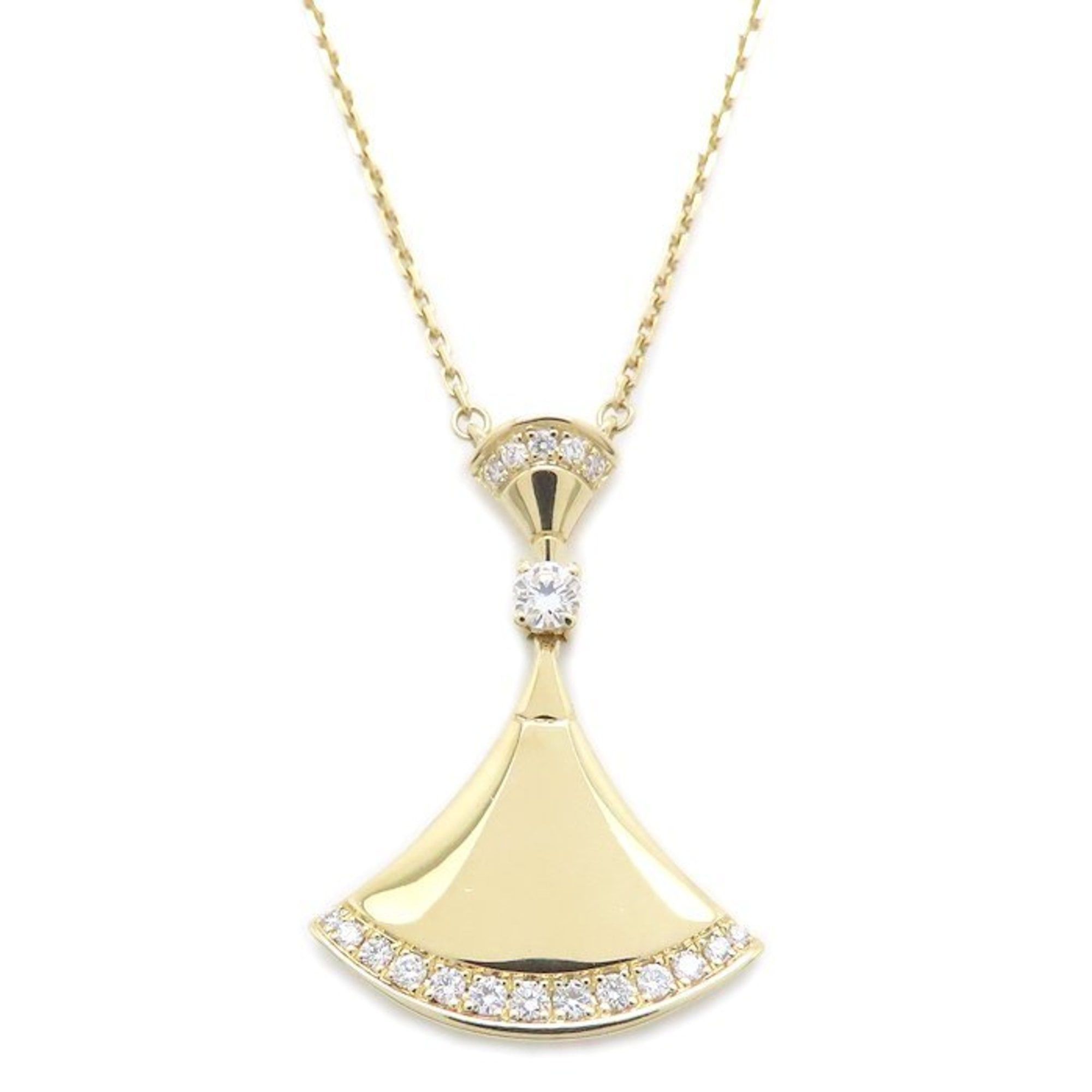 Bvlgari BVLGARI Diva's Dream Necklace with Diamonds in 18K Yellow Gold for Women, 295042 Size ONE SIZE - 2 Thumbnail
