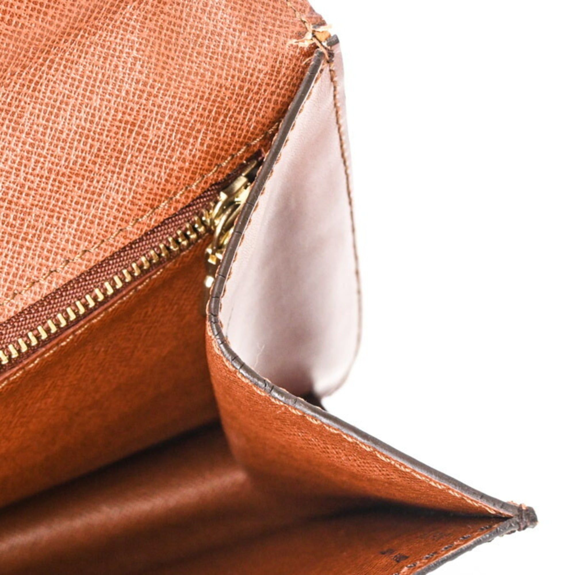 Louis Vuitton LOUIS VUITTON Monceau 26 Handbag Monogram Canvas Brown M51187 Size ONE SIZE - 19 Thumbnail