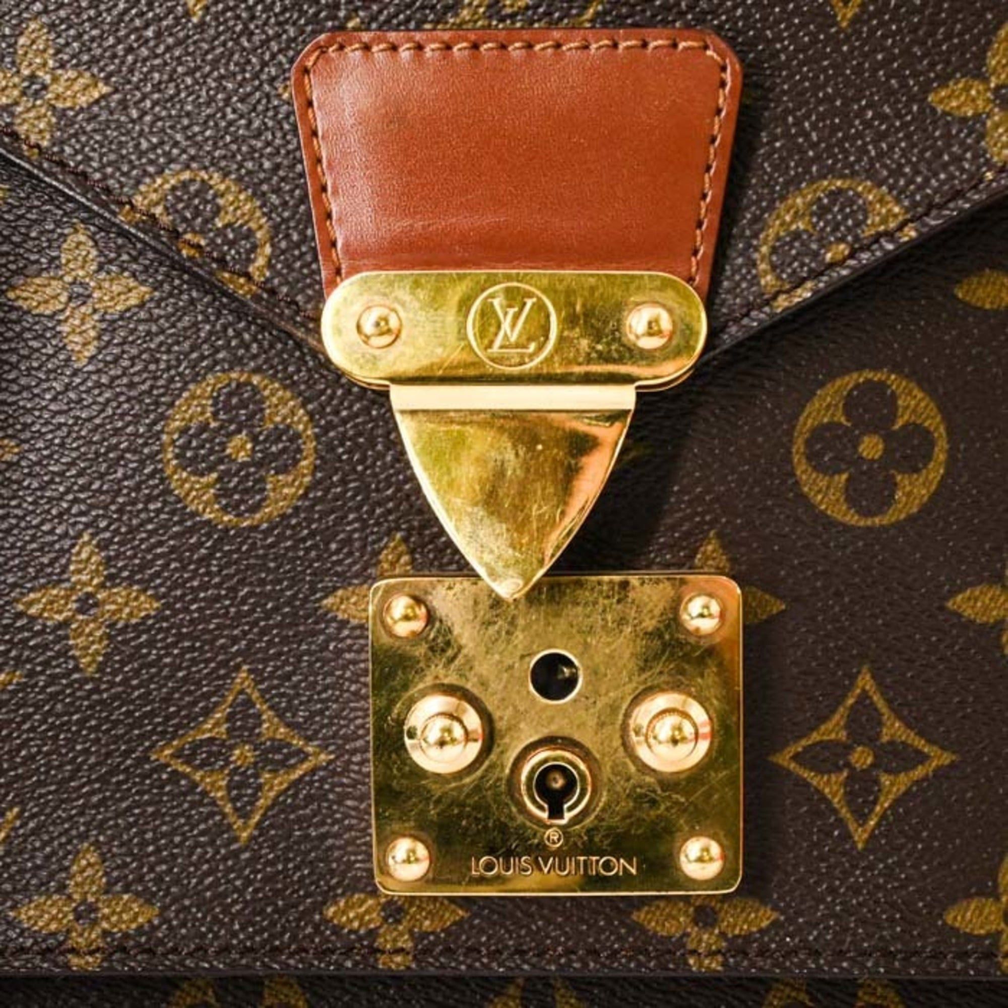 Louis Vuitton LOUIS VUITTON Monceau 26 Handbag Monogram Canvas Brown M51187 Size ONE SIZE - 8 Thumbnail
