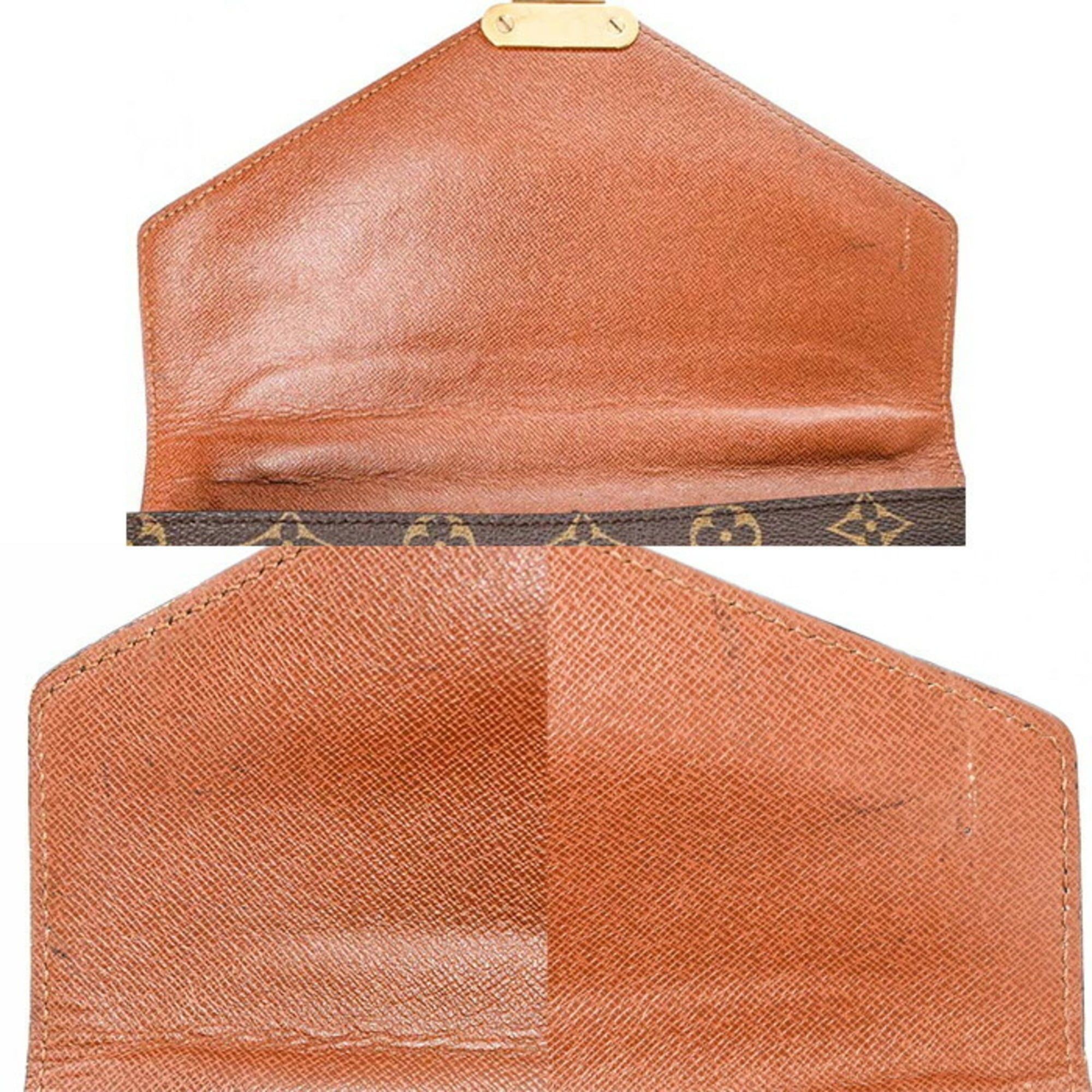 Louis Vuitton LOUIS VUITTON Monceau 26 Handbag Monogram Canvas Brown M51187 Size ONE SIZE - 20 Thumbnail