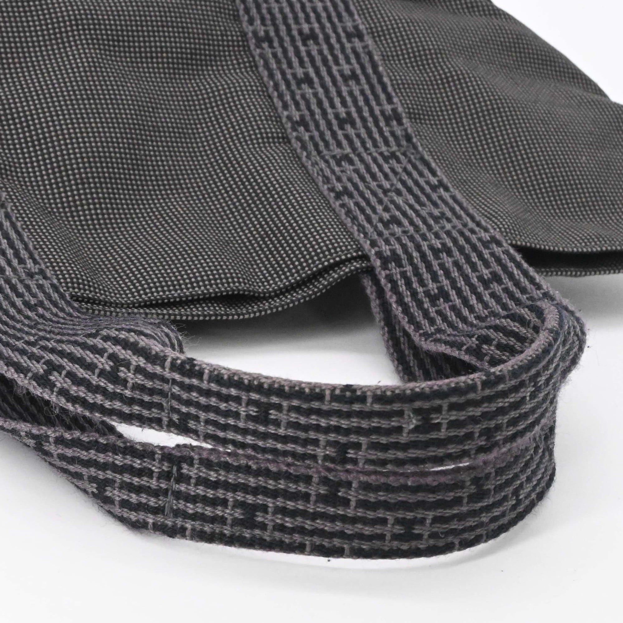 Hermes HERMES Airline Cabas Tote Bag Handbag Canvas Gray Size ONE SIZE - 7 Thumbnail