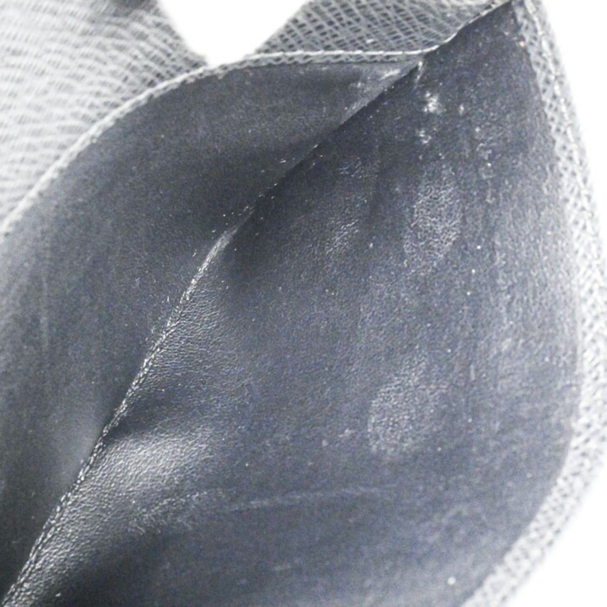 Louis Vuitton LOUIS VUITTON Taiga Baikal Leather Clutch Bag, Ardoise M30182 Size ONE SIZE - 11 Thumbnail