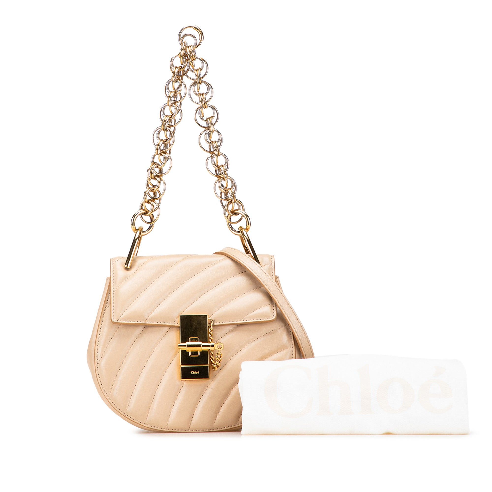 Chloe Mini Leather Drew Bijou Satchel Size ONE SIZE - 10 Thumbnail