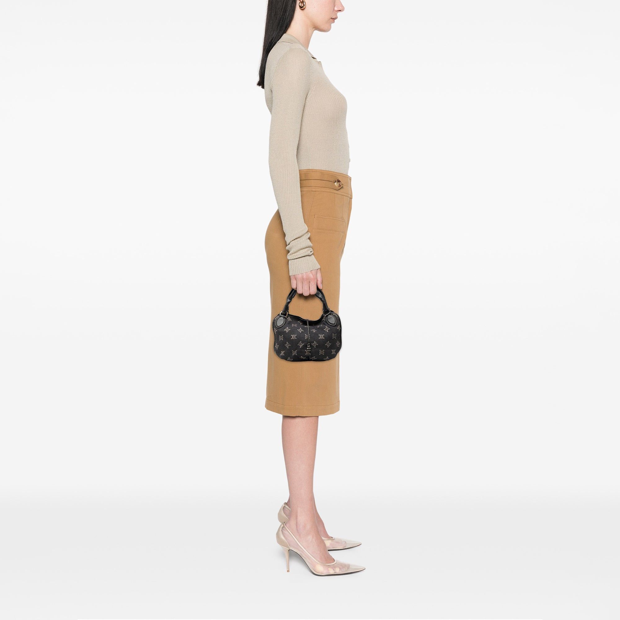 Celine Macadam Denim Bittersweet Hobo Bag Size ONE SIZE - 7 Thumbnail