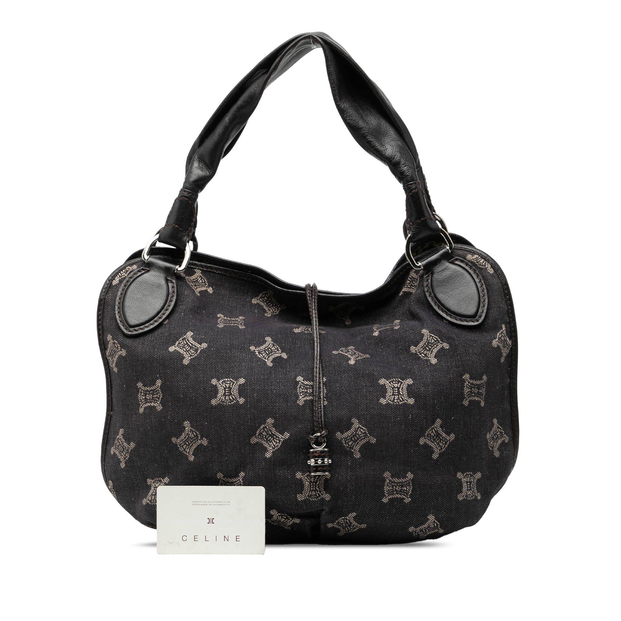 Celine Macadam Denim Bittersweet Hobo Bag Size ONE SIZE - 8 Thumbnail
