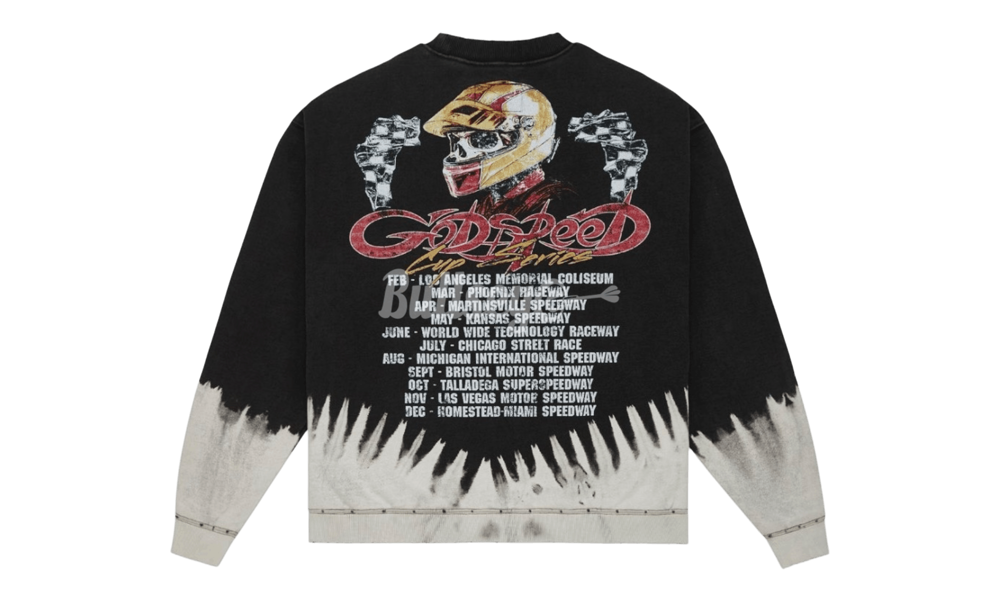 Godspeed F.T.W Black Bleached Wash Longsleeve T-Shirt Size US S / EU 44-46 / 1 - 3 Thumbnail