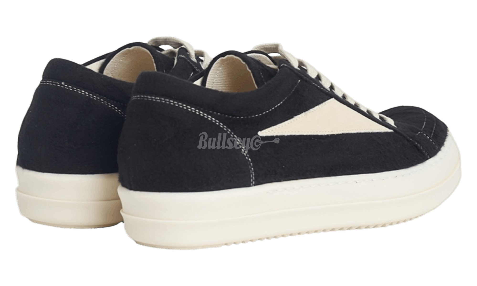 Rick Owens DRKSHDW Vintage Fleece Black/Milk Sneakers Size US 11.5 / EU 44-45 - 3 Thumbnail