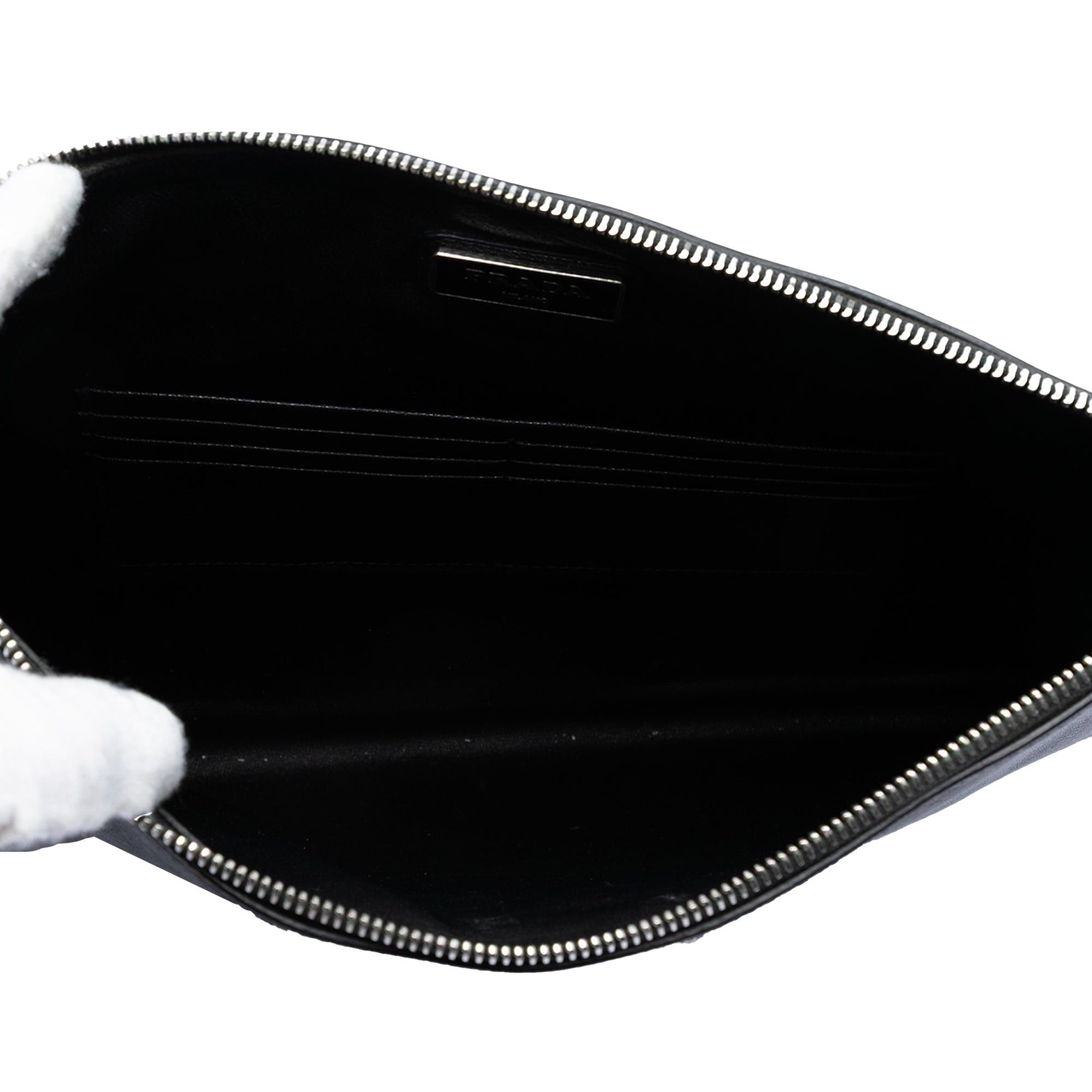 Prada Saffiano Clutch Size ONE SIZE - 4 Thumbnail