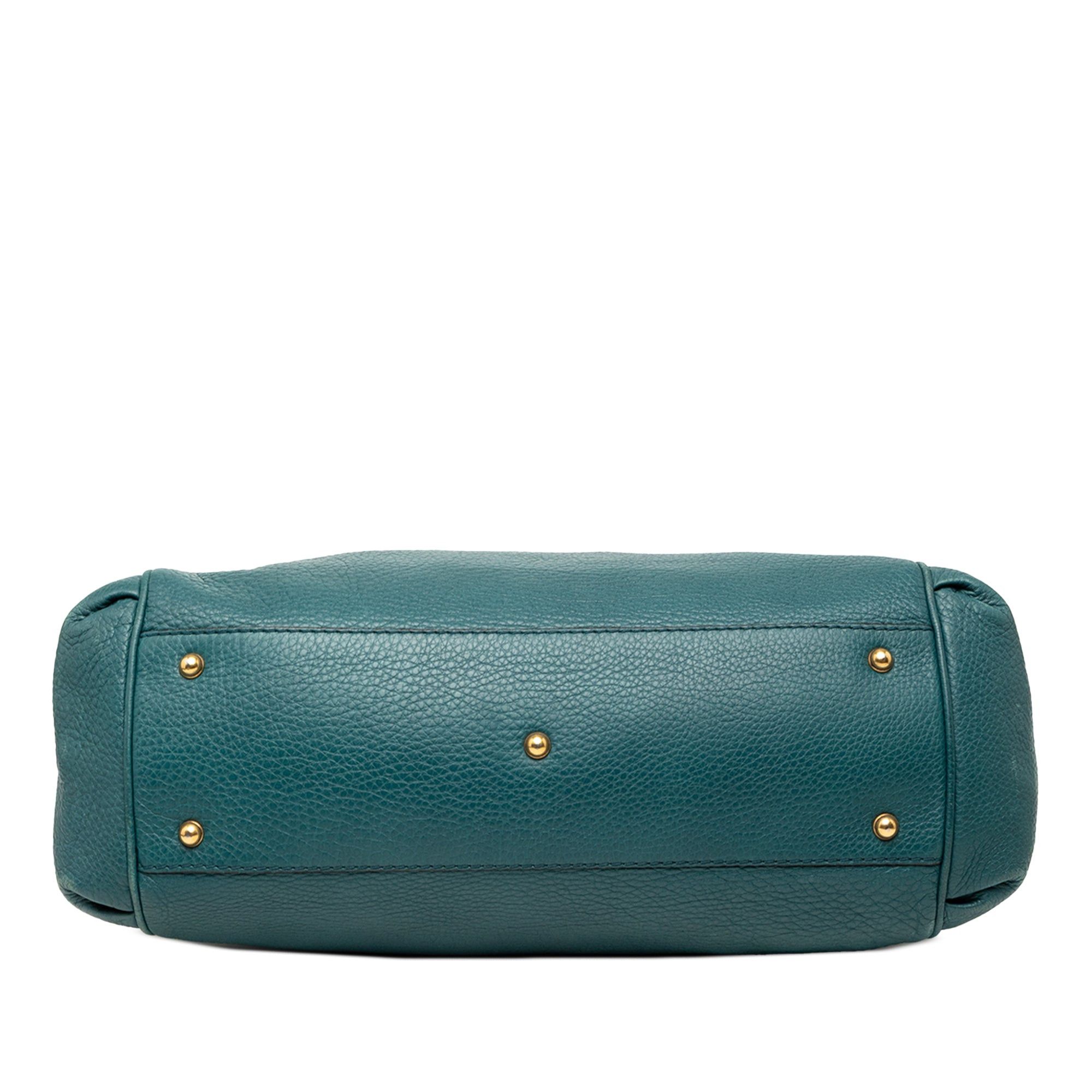 Gucci Medium Leather Ride Top Handle Bag Size ONE SIZE - 3 Thumbnail