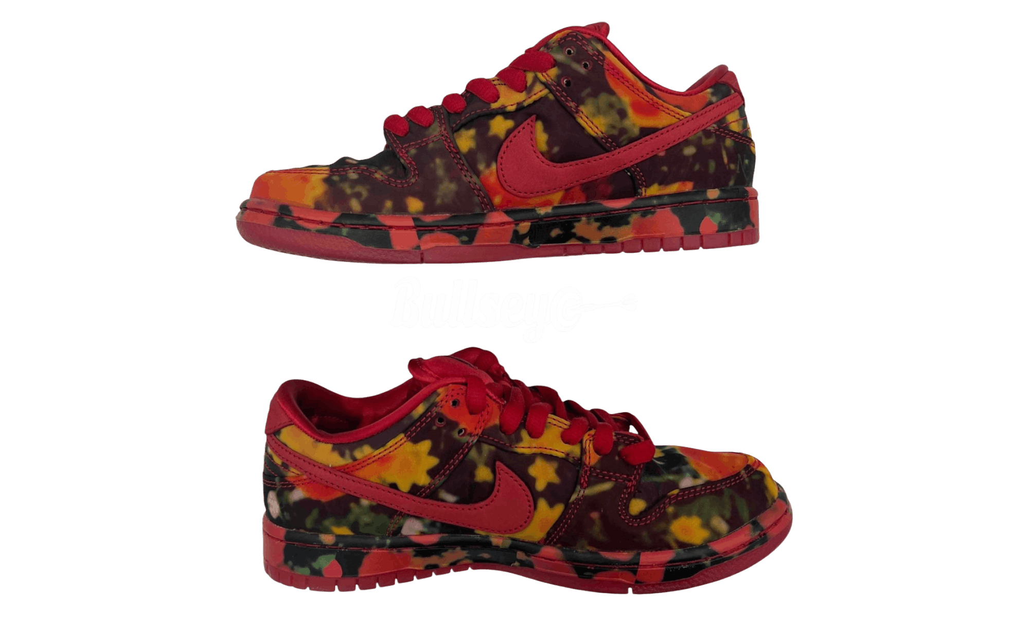 Nike SB Dunk Low The Wizard of Oz Poppy Field (PreOwned) (No Box) Size US 6 / EU 39 - 3 Thumbnail